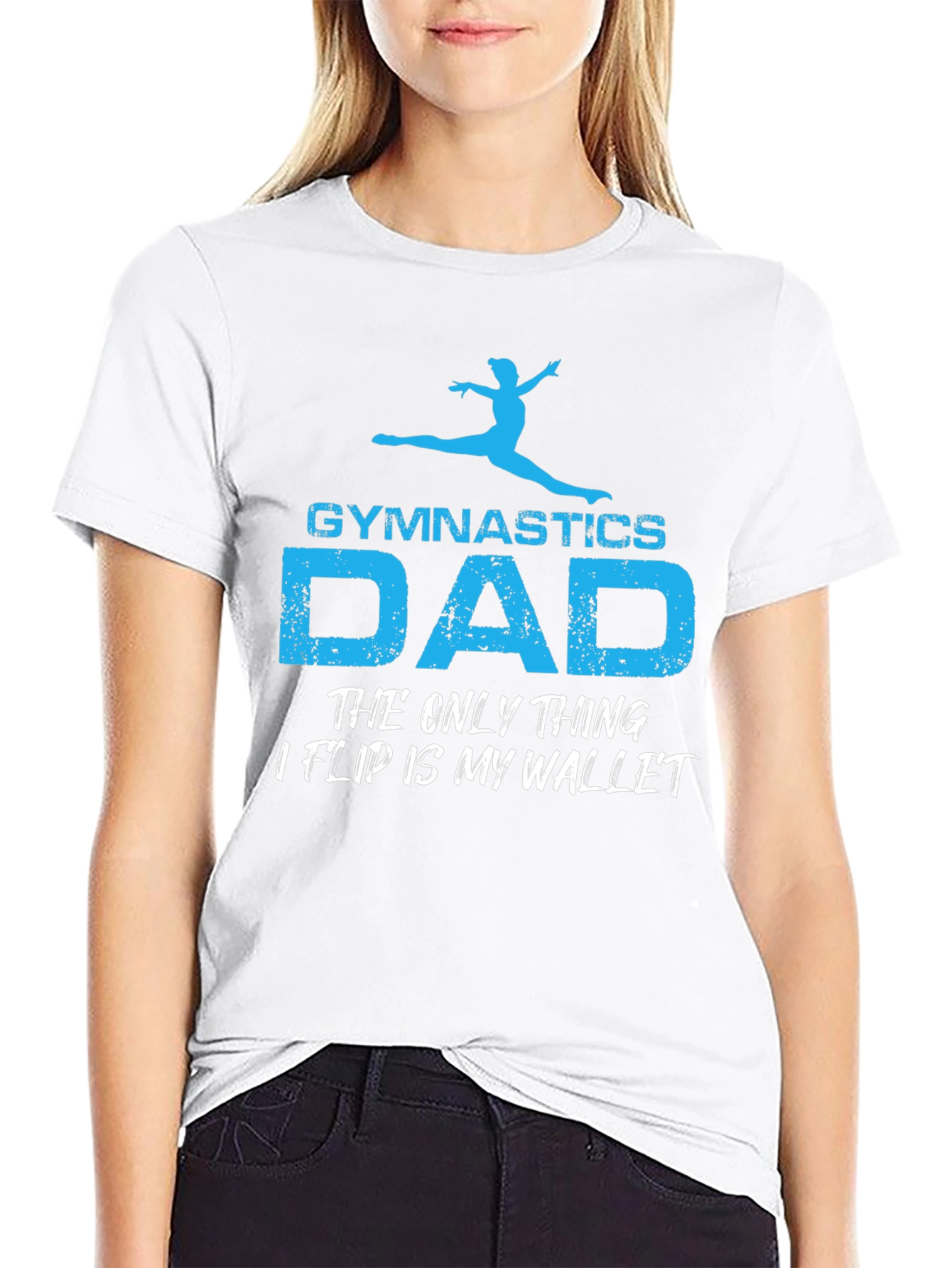 Gymnastics Dad T-Shirt - Funny Fathers Day Gift