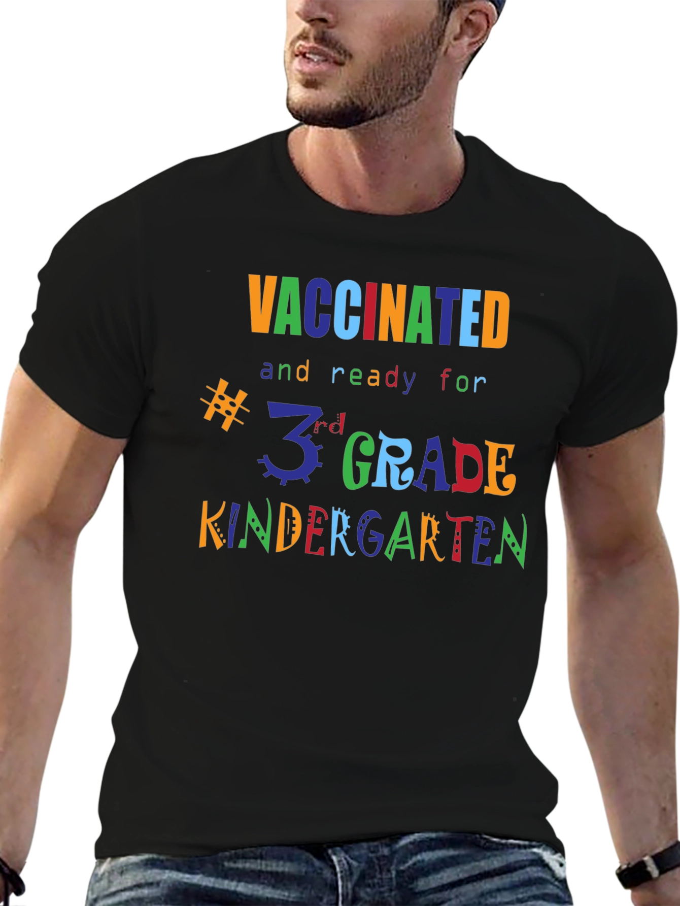 Vaccinated & Ready 3rd Grade Back to School T-Shirt