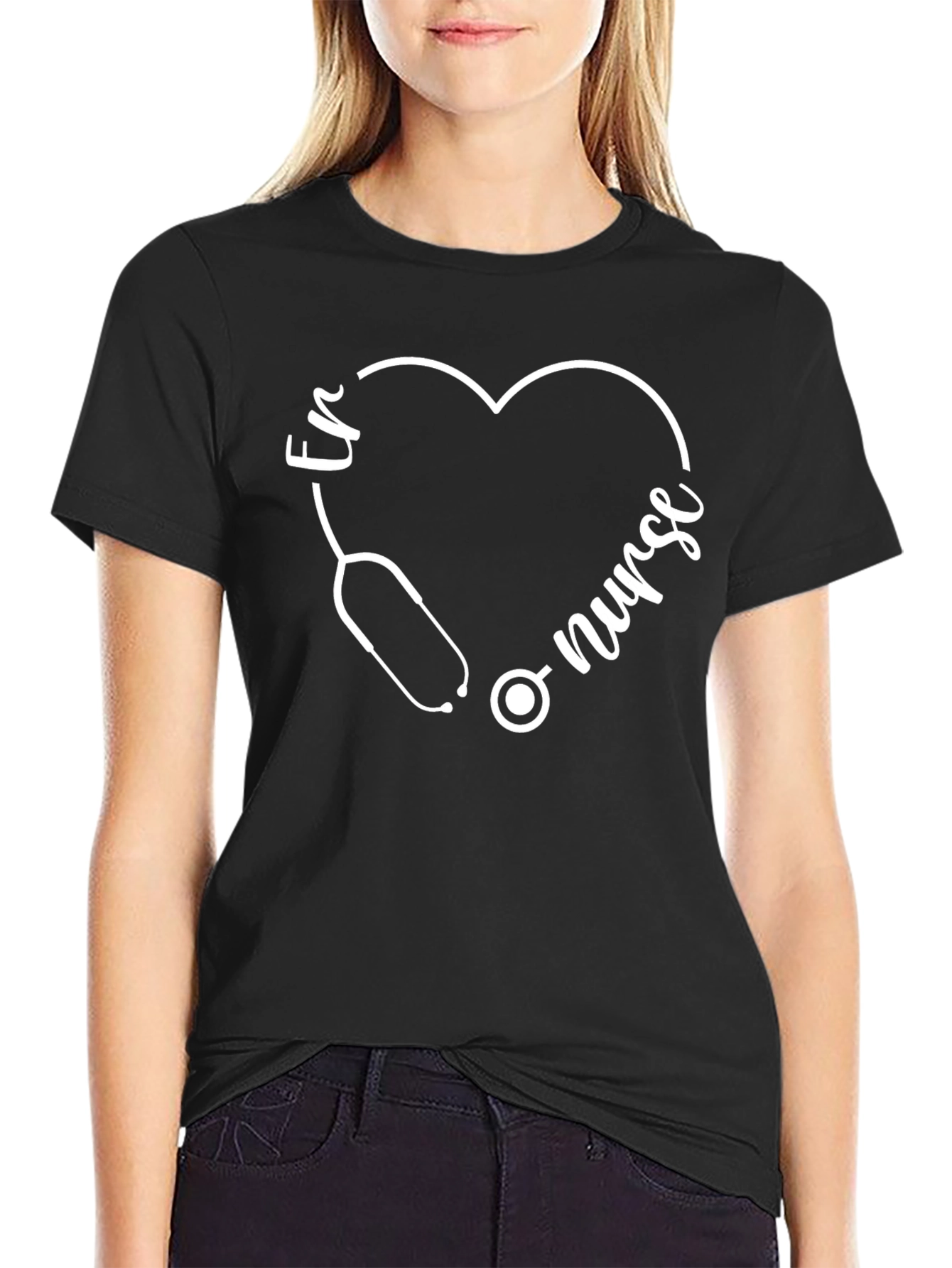 ER Nurse Heart Graphic T-Shirt - Unisex