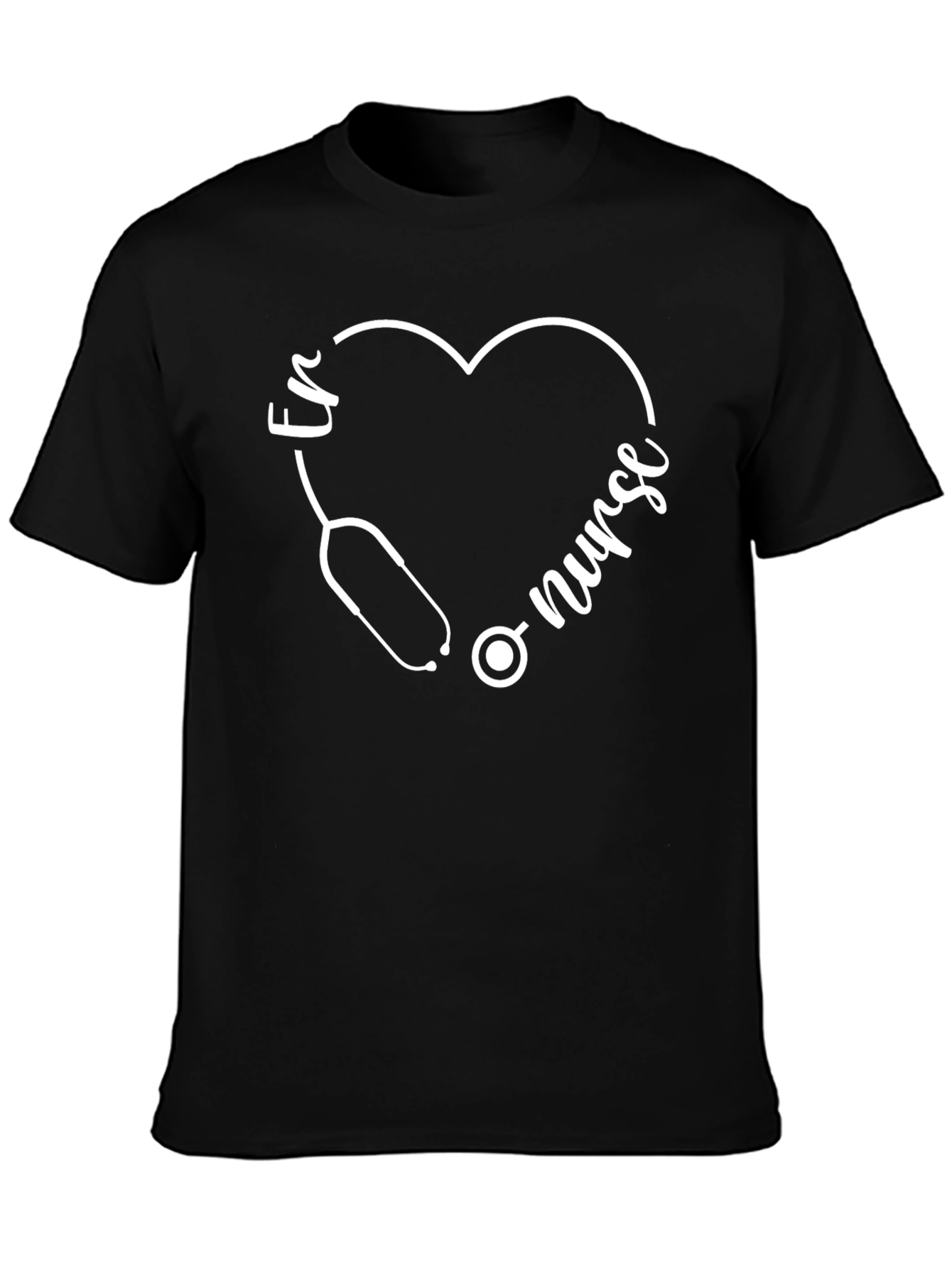ER Nurse Heart Graphic T-Shirt - Unisex