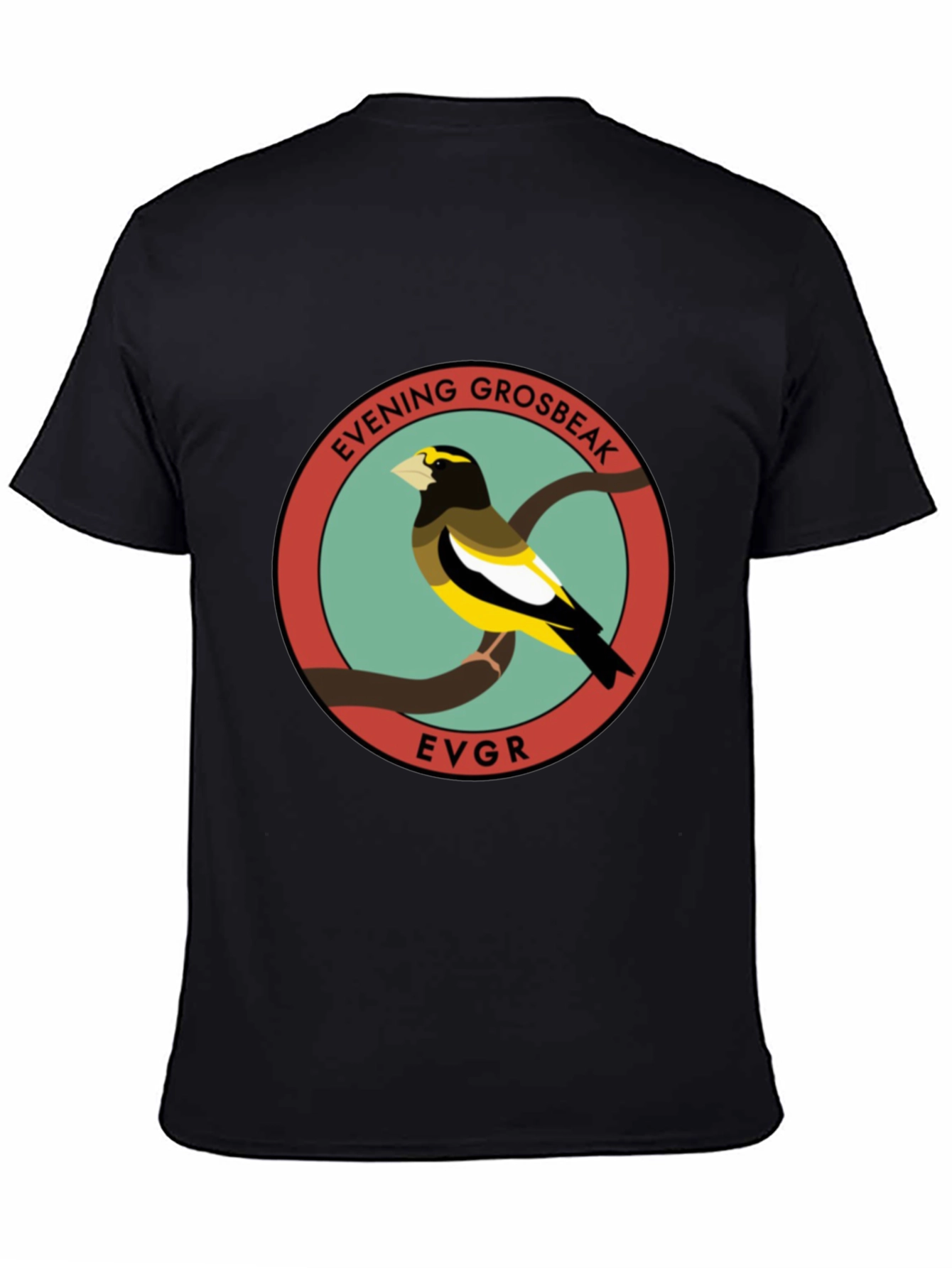 Evening Grosbeak EVGR Bird T-Shirt