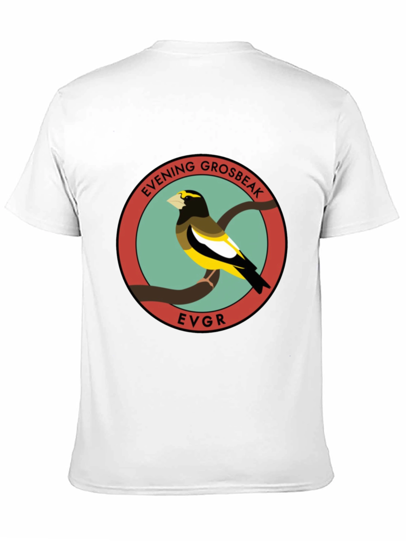Evening Grosbeak EVGR Bird T-Shirt