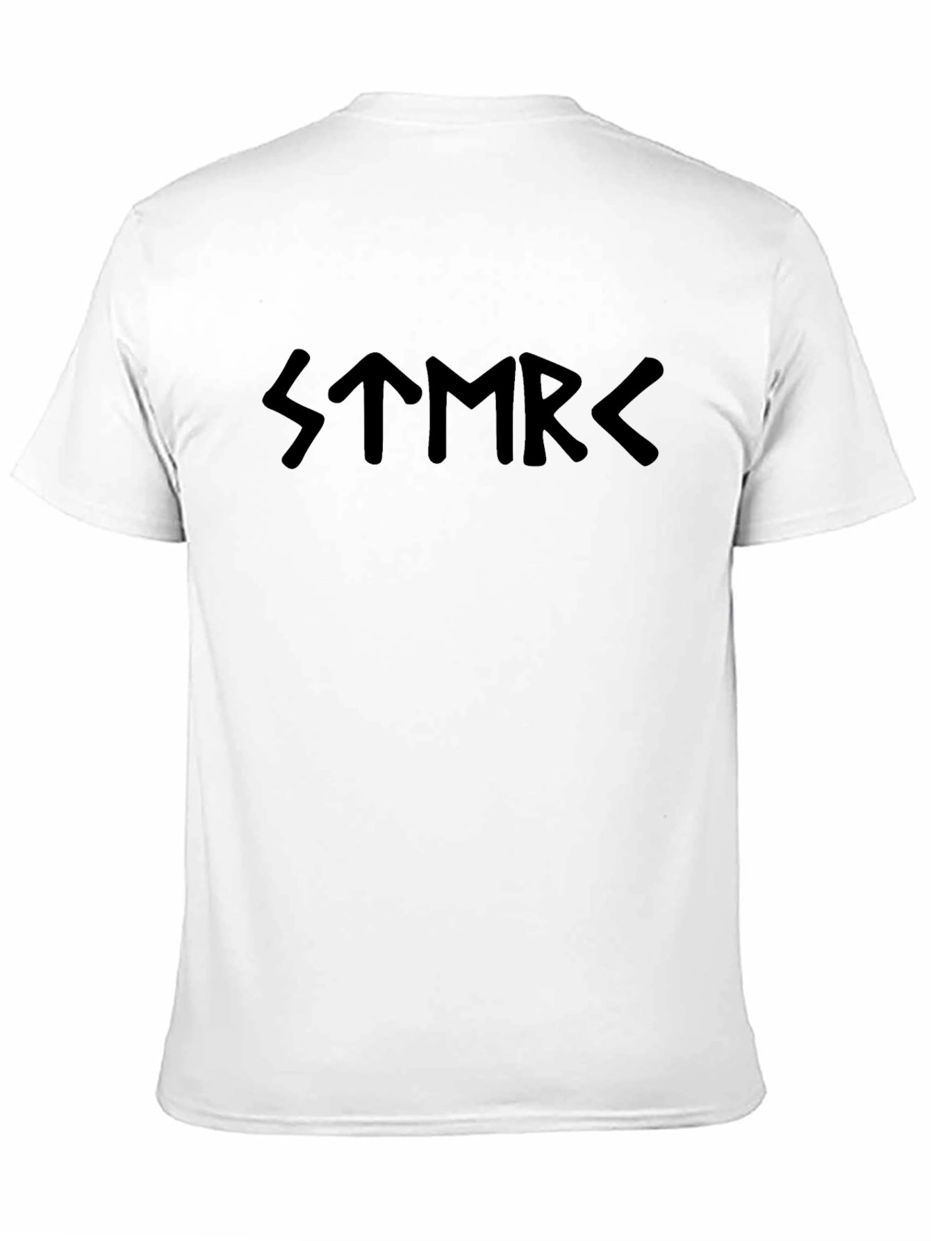 Rune Script Graphic T-Shirt - Black
