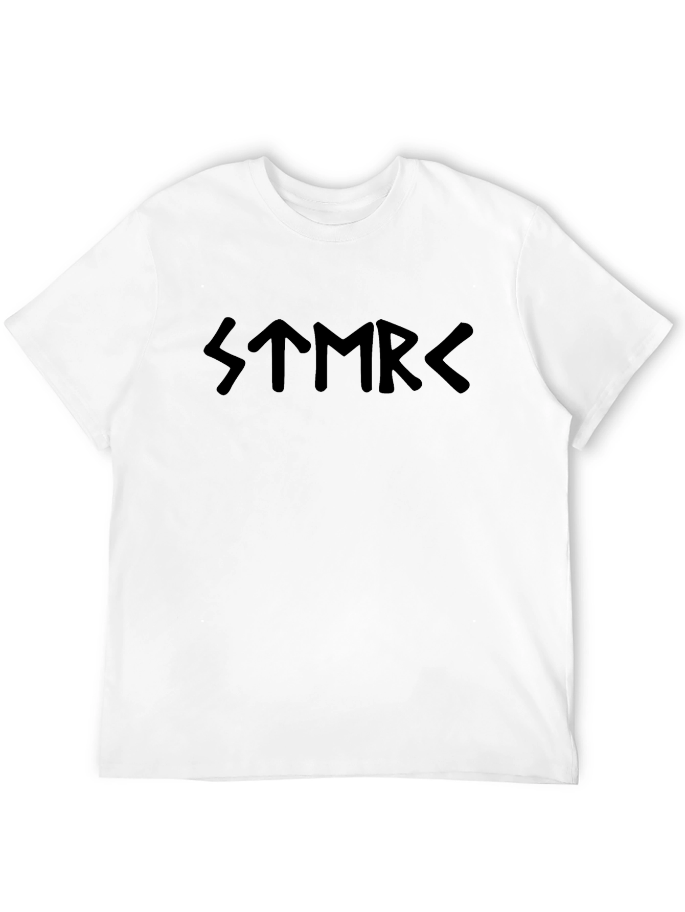 Rune Script Graphic T-Shirt - Black