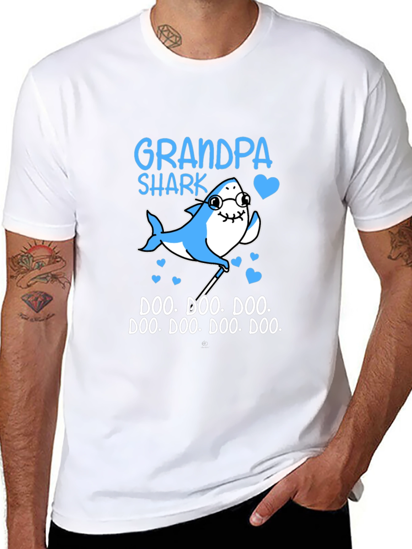 Grandpa Shark T-Shirt - Doo Doo Doo