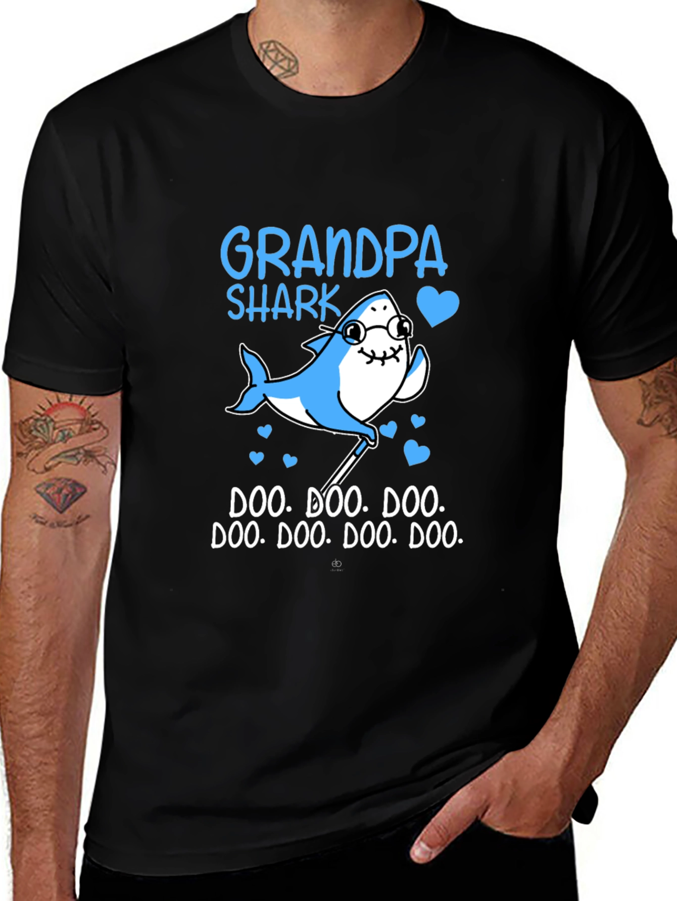 Grandpa Shark T-Shirt - Doo Doo Doo