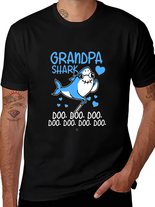 Grandpa Shark T-Shirt - Doo Doo Doo