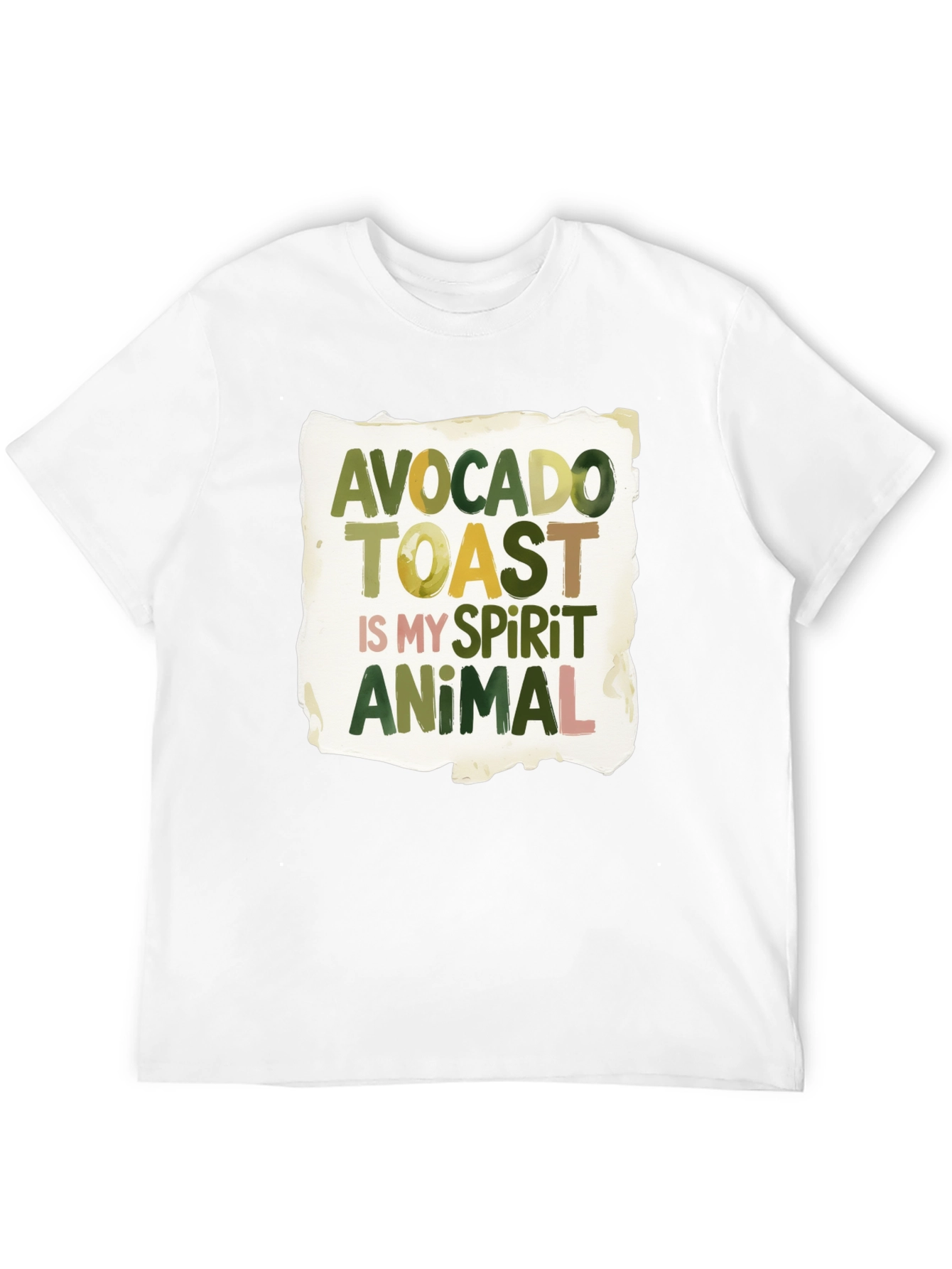 Avocado Toast Spirit Animal Graphic T-Shirt