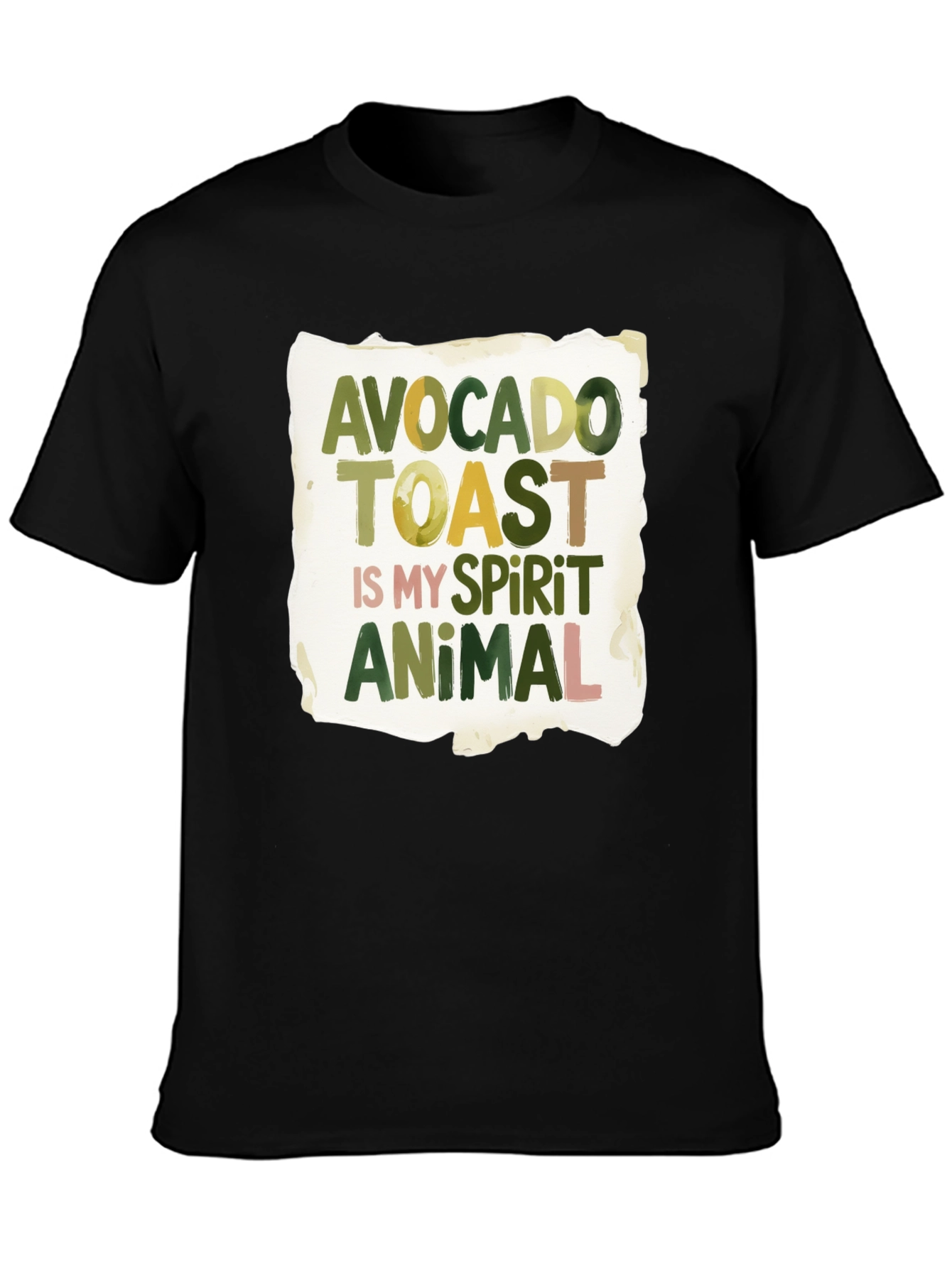 Avocado Toast Spirit Animal Graphic T-Shirt