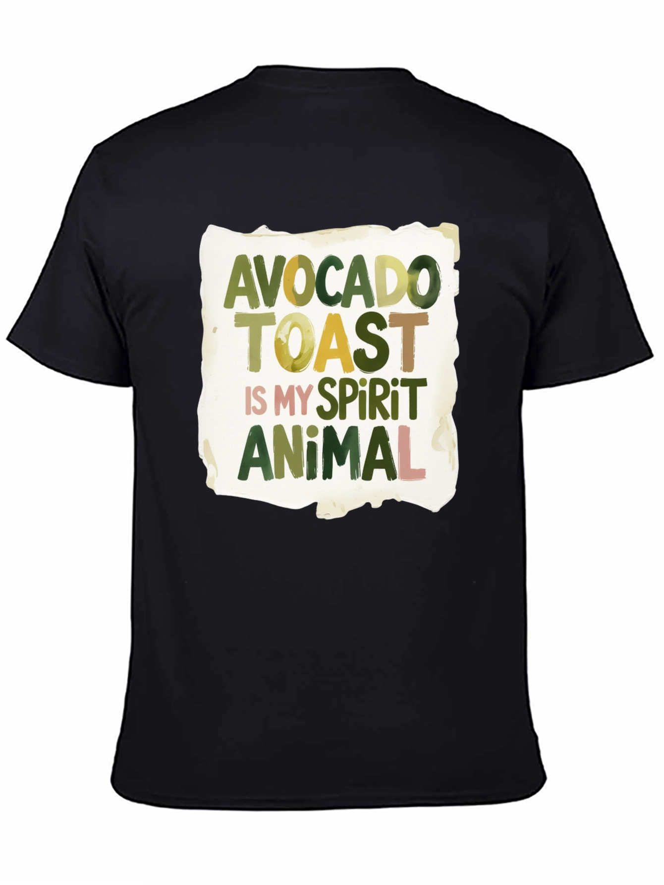 Avocado Toast Spirit Animal Graphic T-Shirt