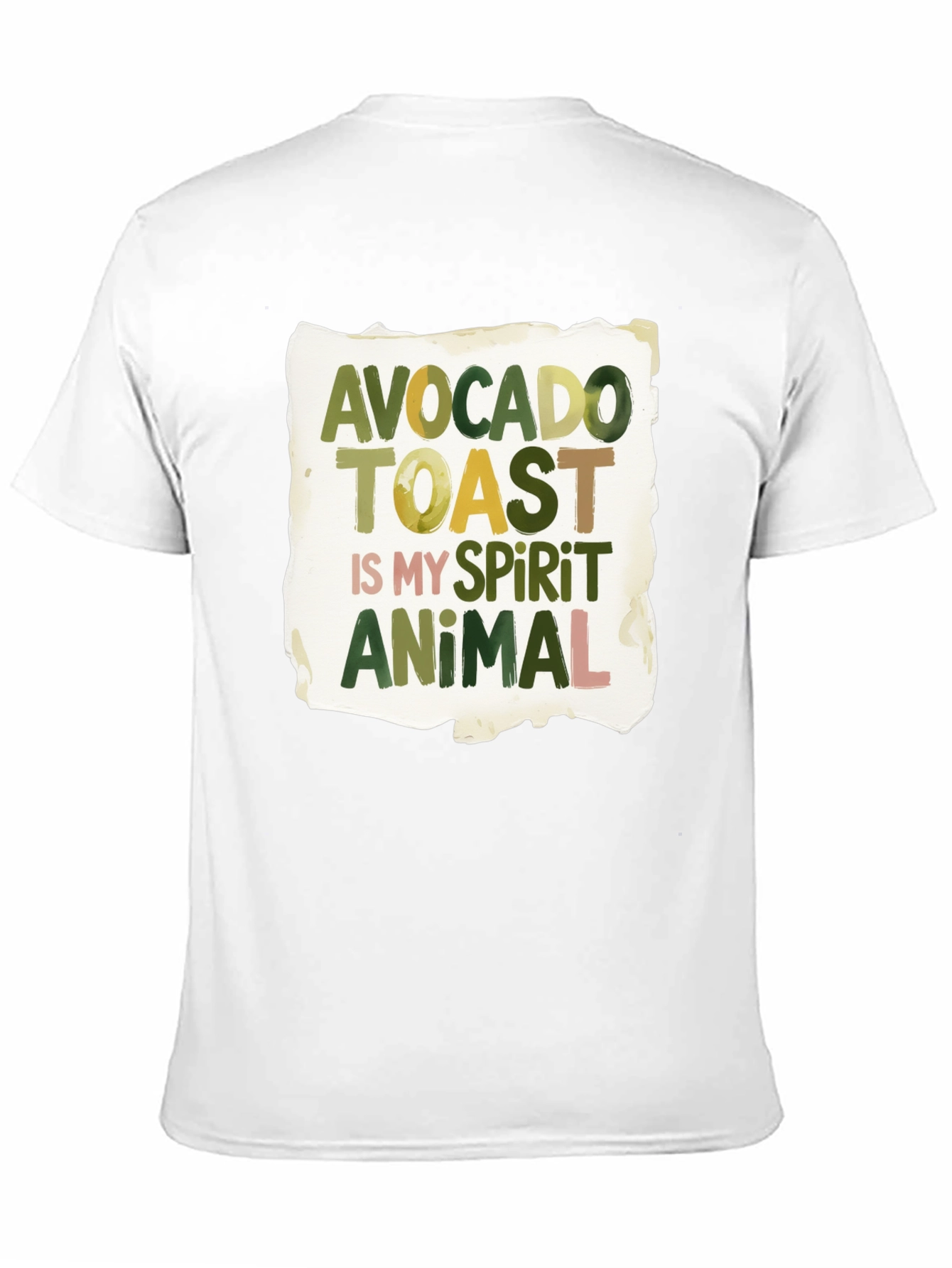 Avocado Toast Spirit Animal Graphic T-Shirt