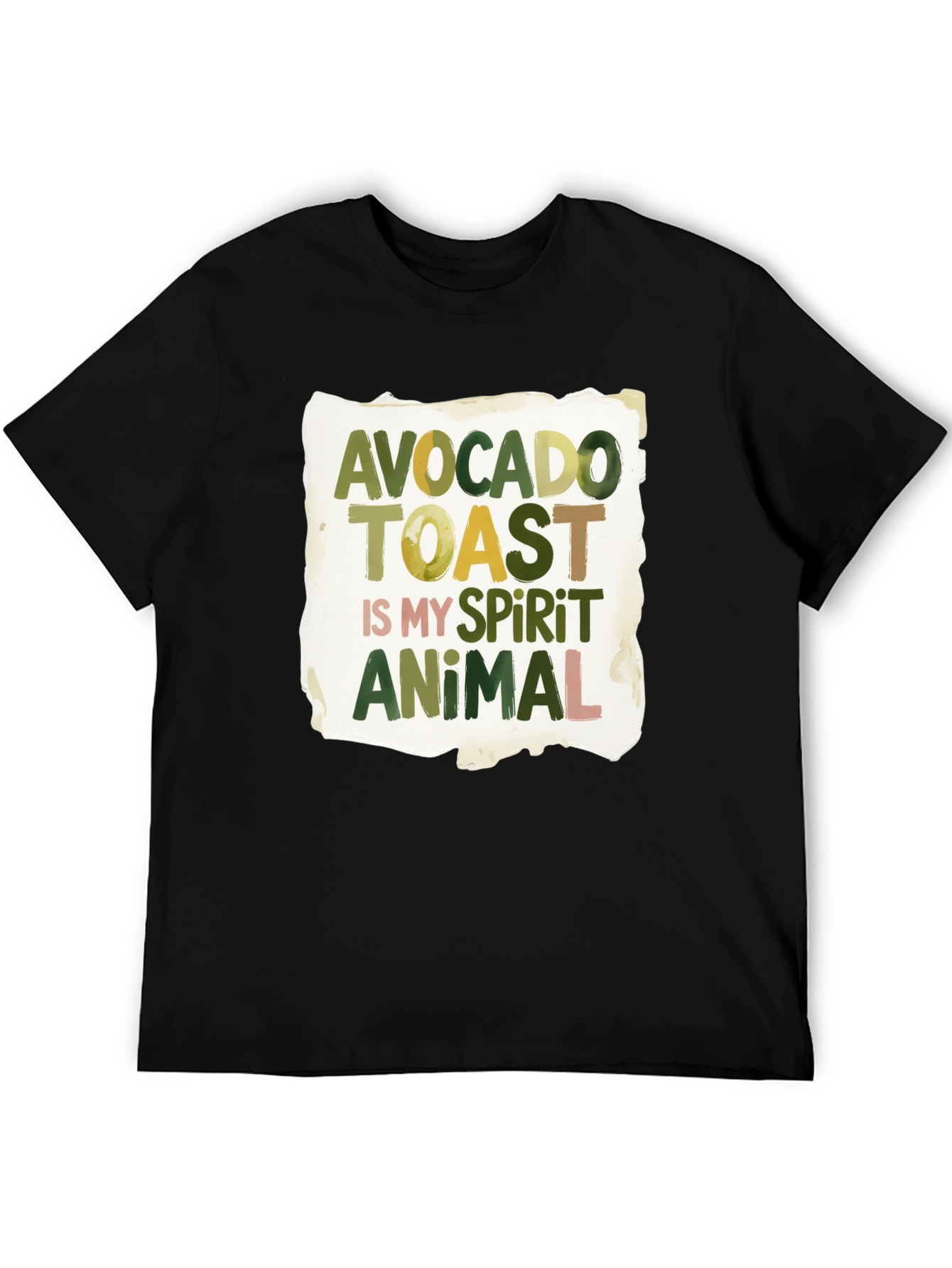 Avocado Toast Spirit Animal Graphic T-Shirt
