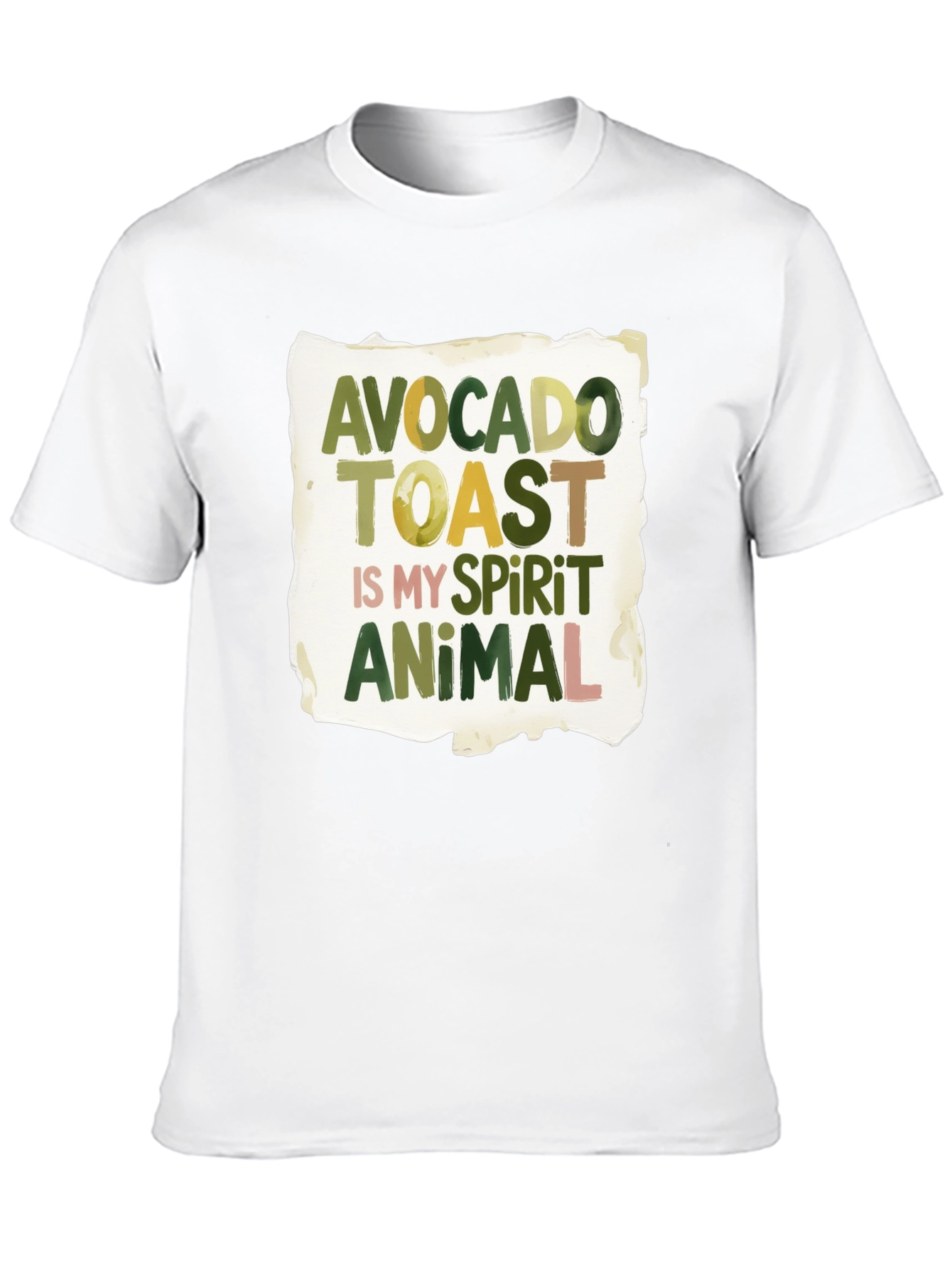 Avocado Toast Spirit Animal Graphic T-Shirt