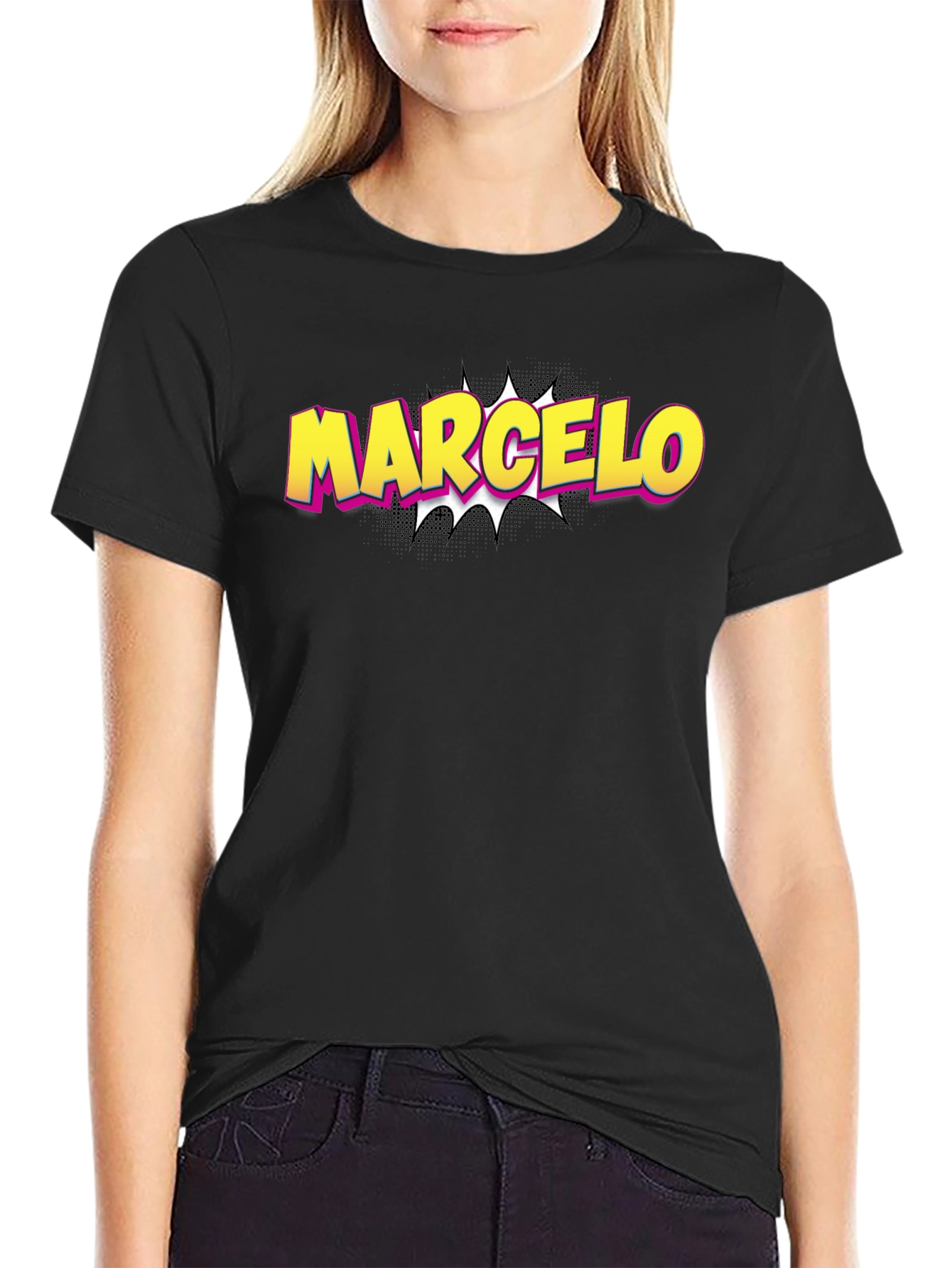 Marcelo Comic Style Personalized T-Shirt