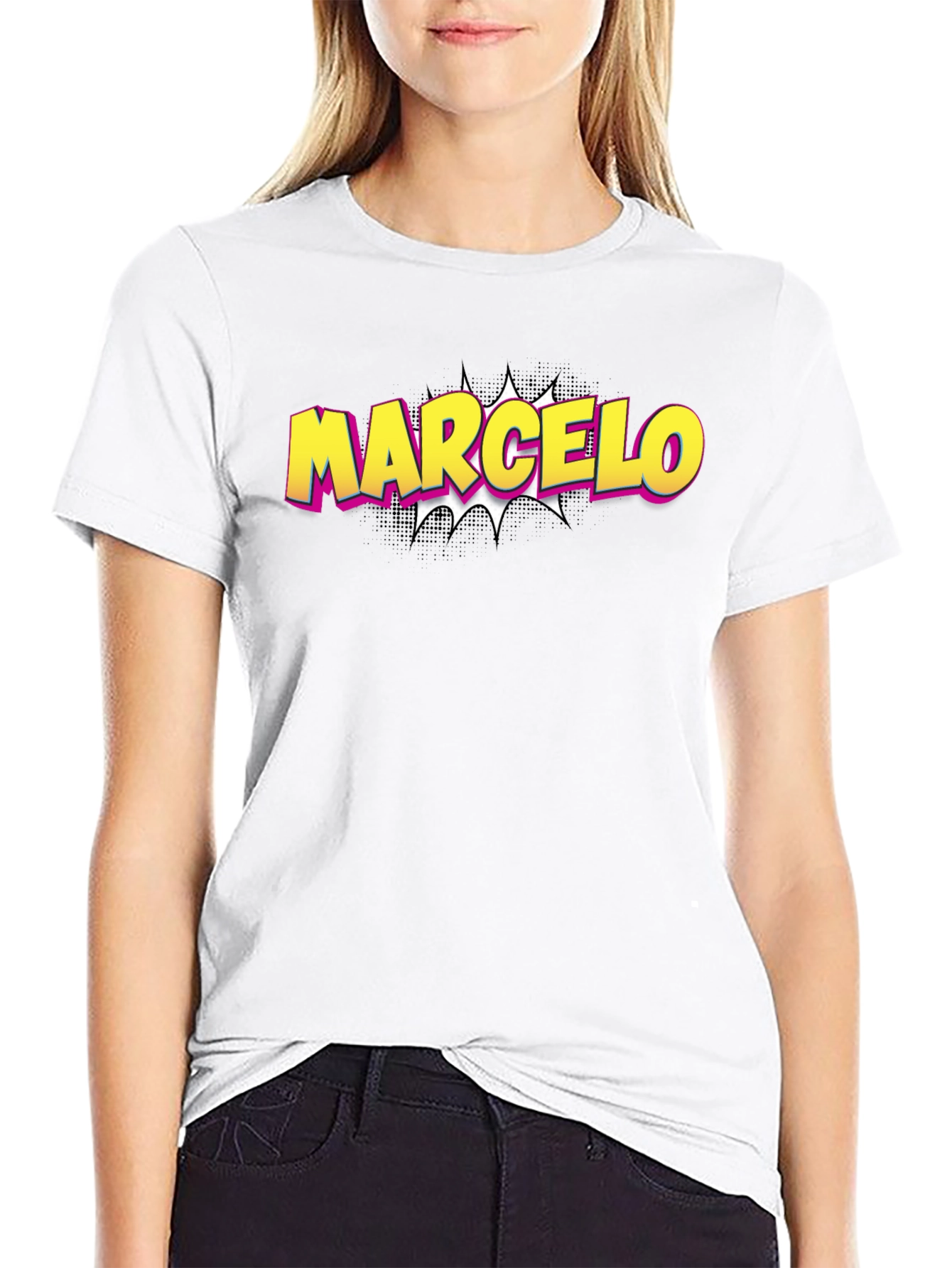 Marcelo Comic Style Personalized T-Shirt