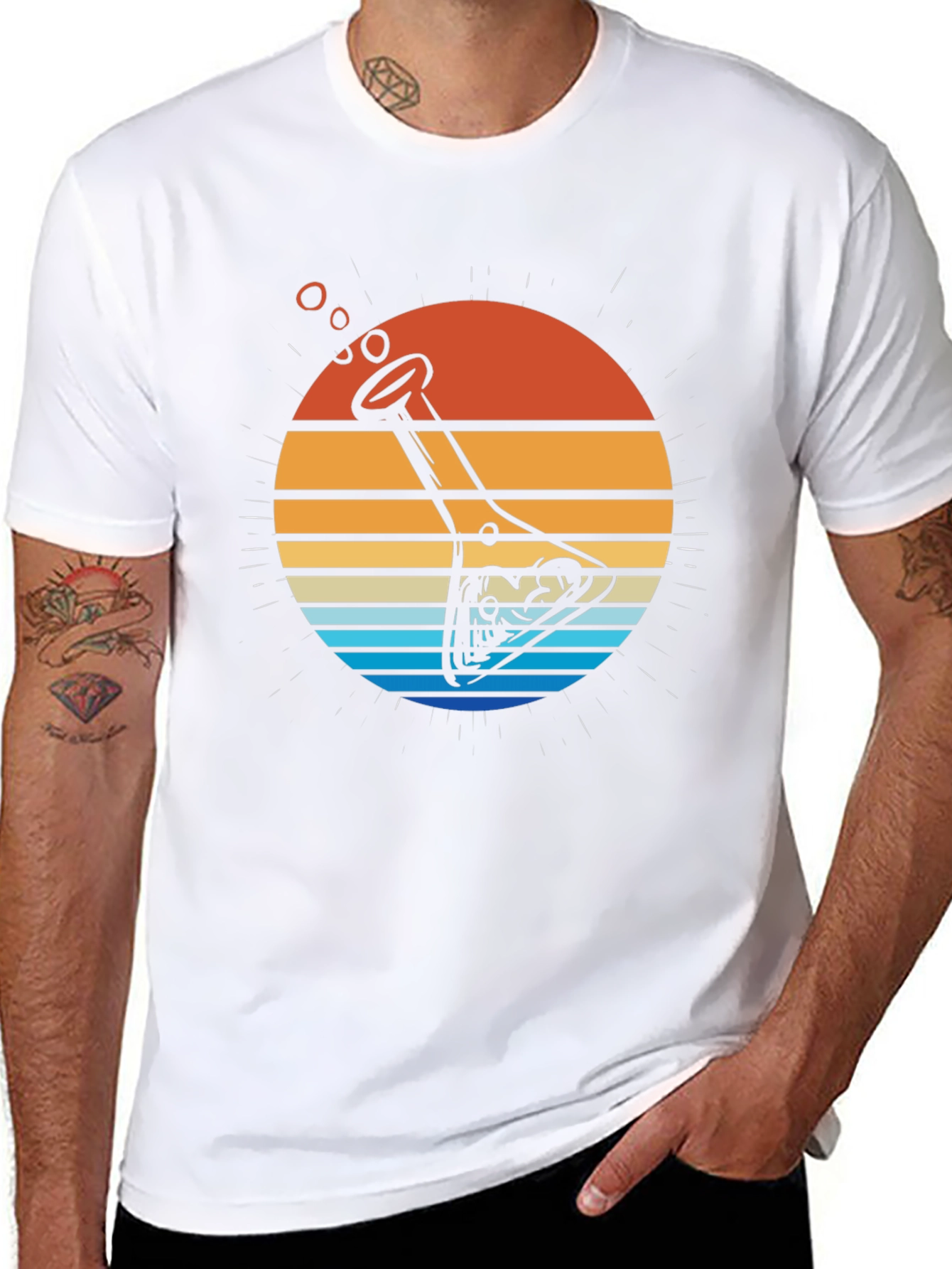 Retro Science Beaker T-Shirt