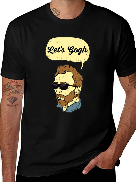 Lets Gogh T-Shirt - Funny Artist Tee