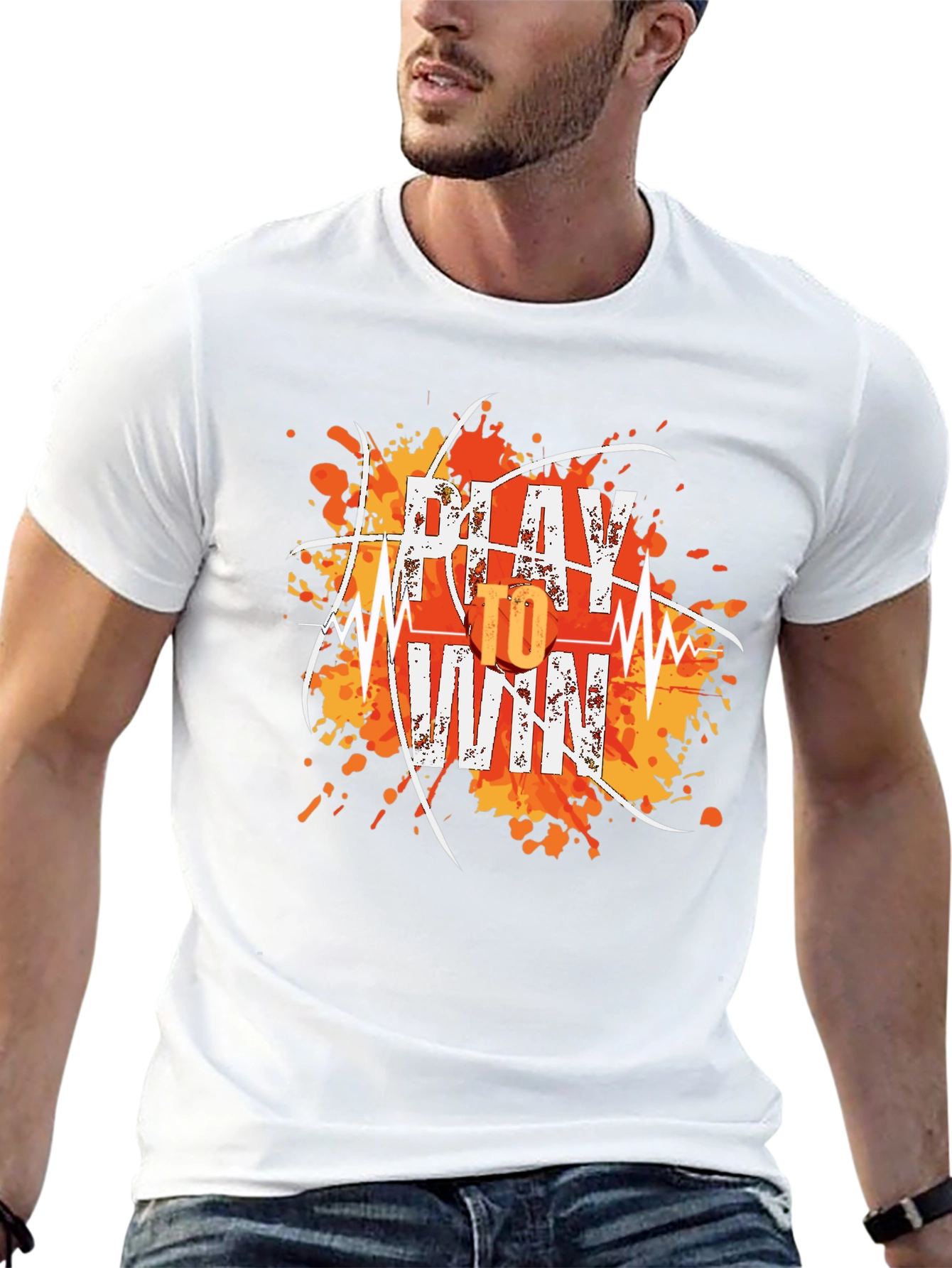 Play to Win Graphic Tee - Casual Black T-Shirt