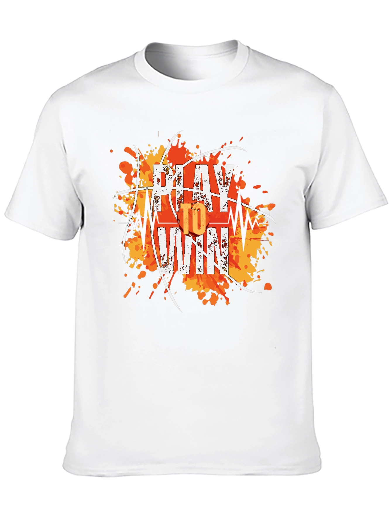 Play to Win Graphic Tee - Casual Black T-Shirt