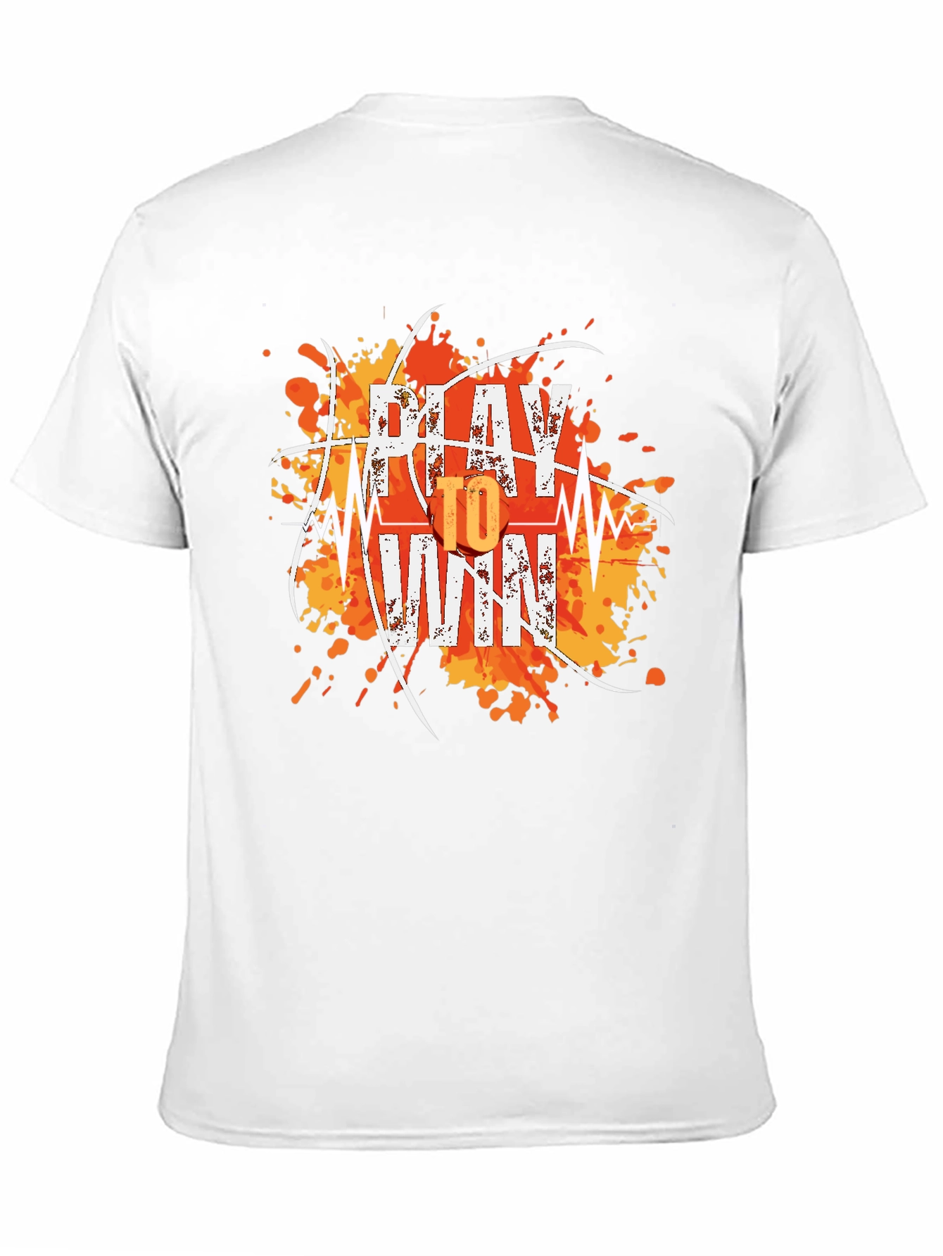 Play to Win Graphic Tee - Casual Black T-Shirt
