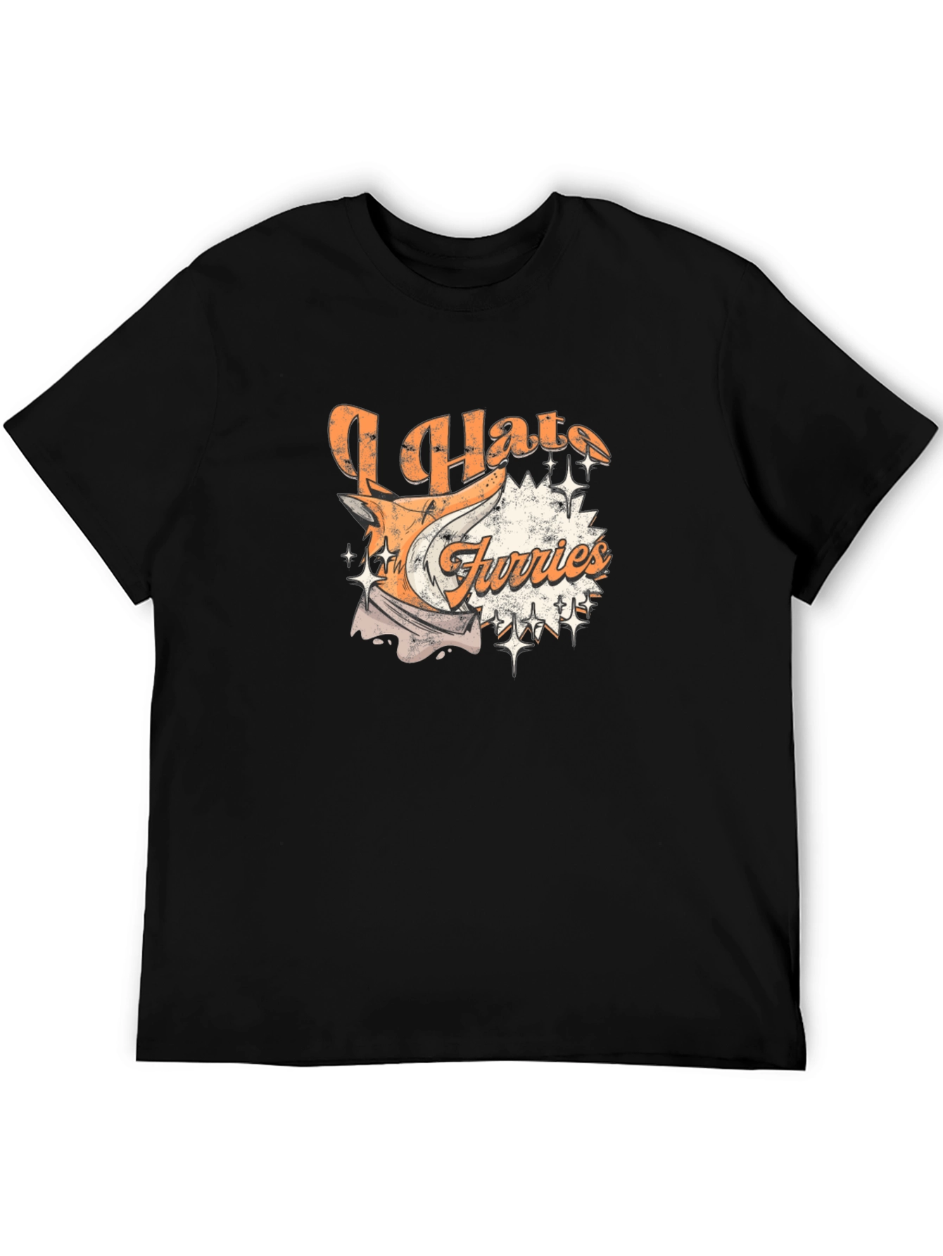 I Hate Furries Graphic T-Shirt - Cotton Tee