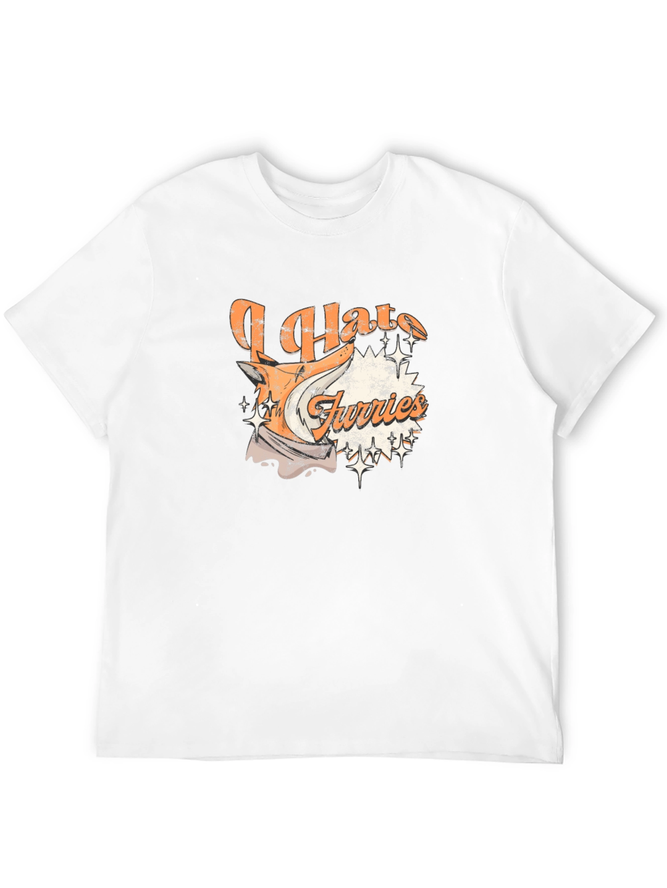 I Hate Furries Graphic T-Shirt - Cotton Tee