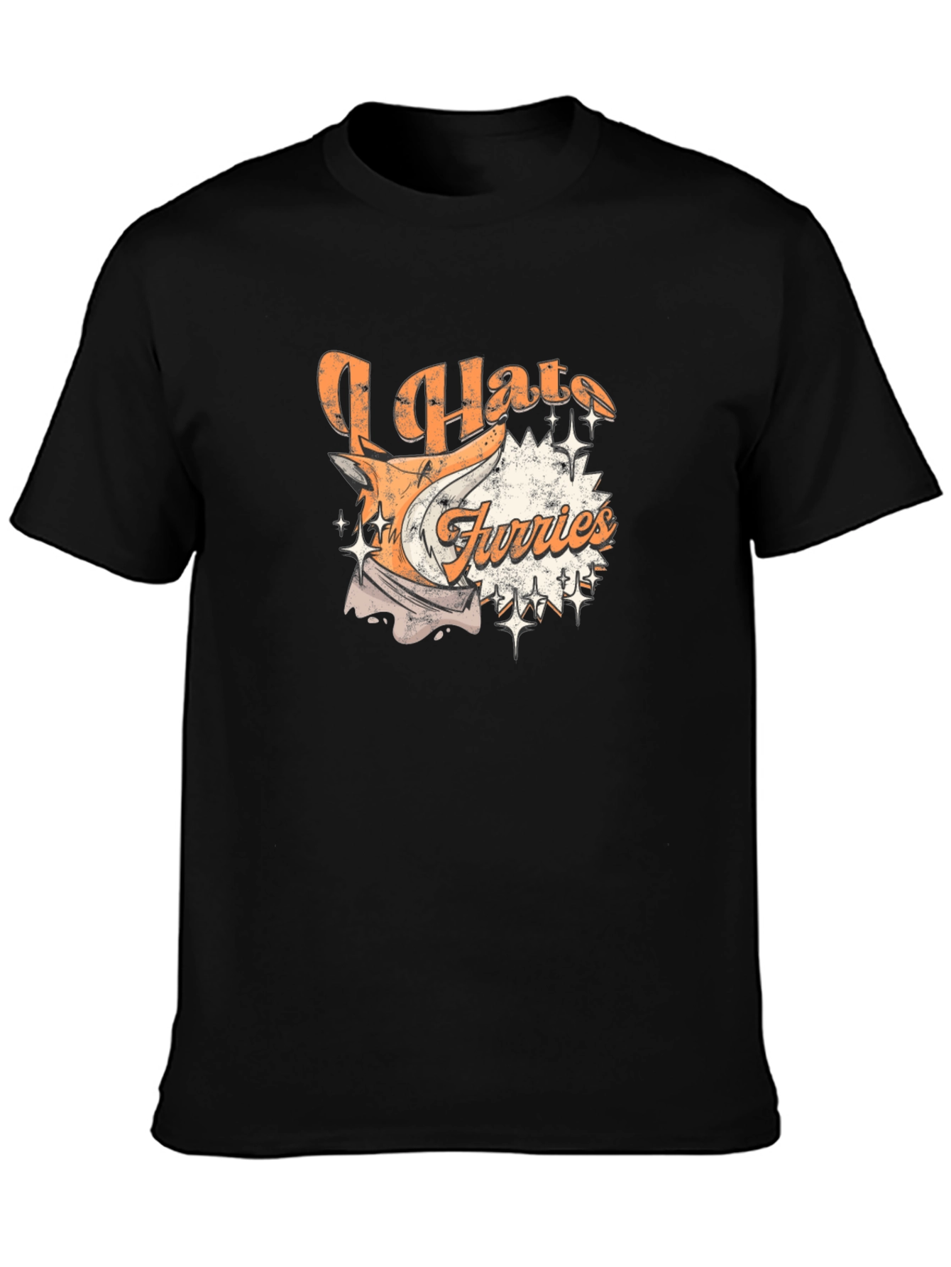 I Hate Furries Graphic T-Shirt - Cotton Tee