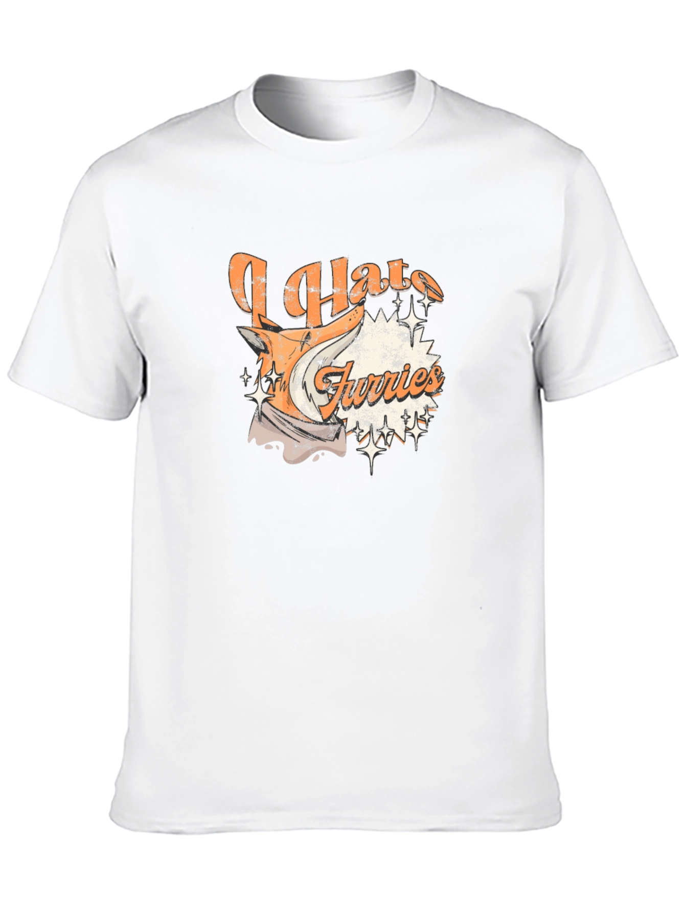 I Hate Furries Graphic T-Shirt - Cotton Tee