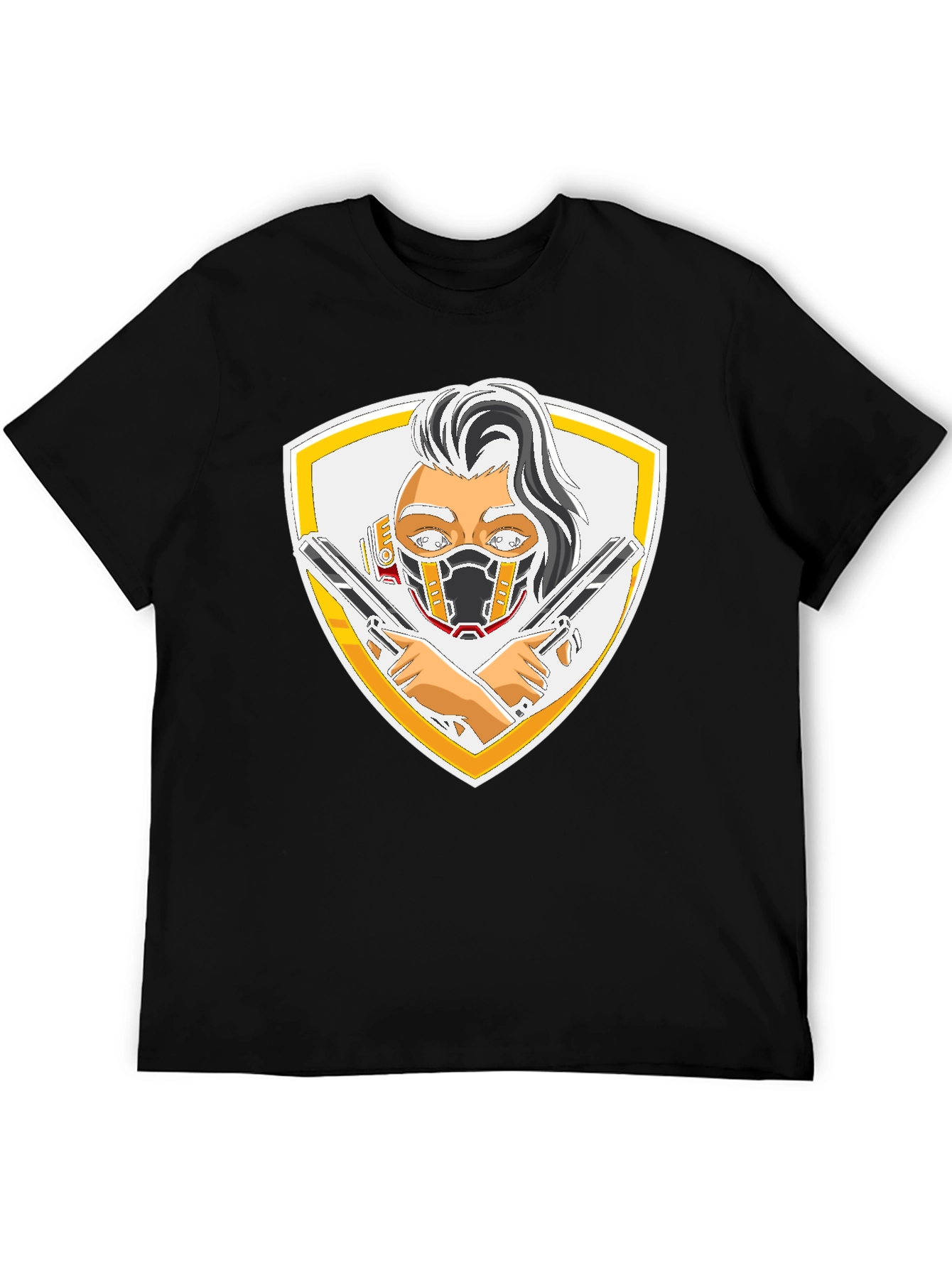 Gun Shield Graphic T-Shirt