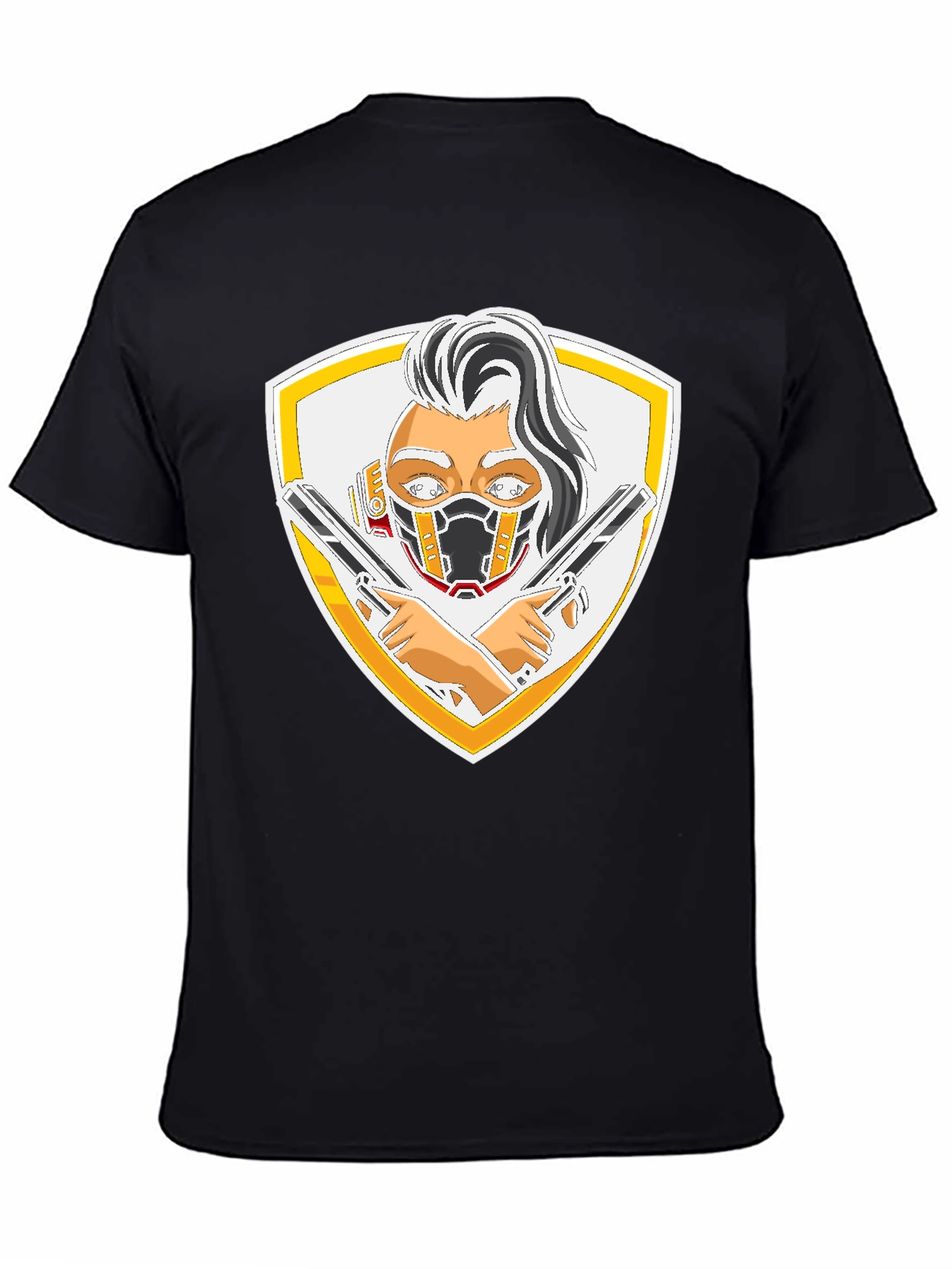 Gun Shield Graphic T-Shirt