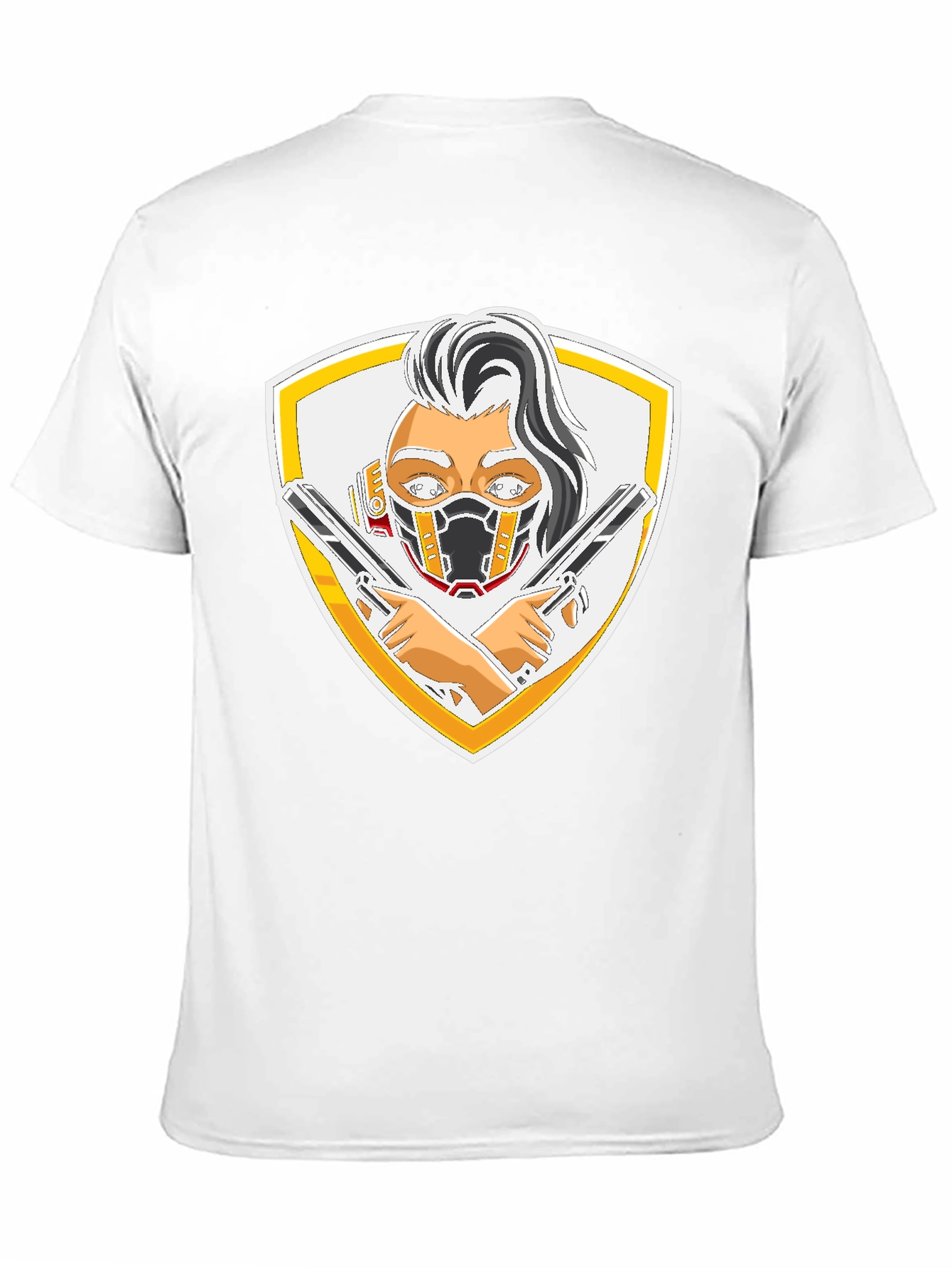 Gun Shield Graphic T-Shirt