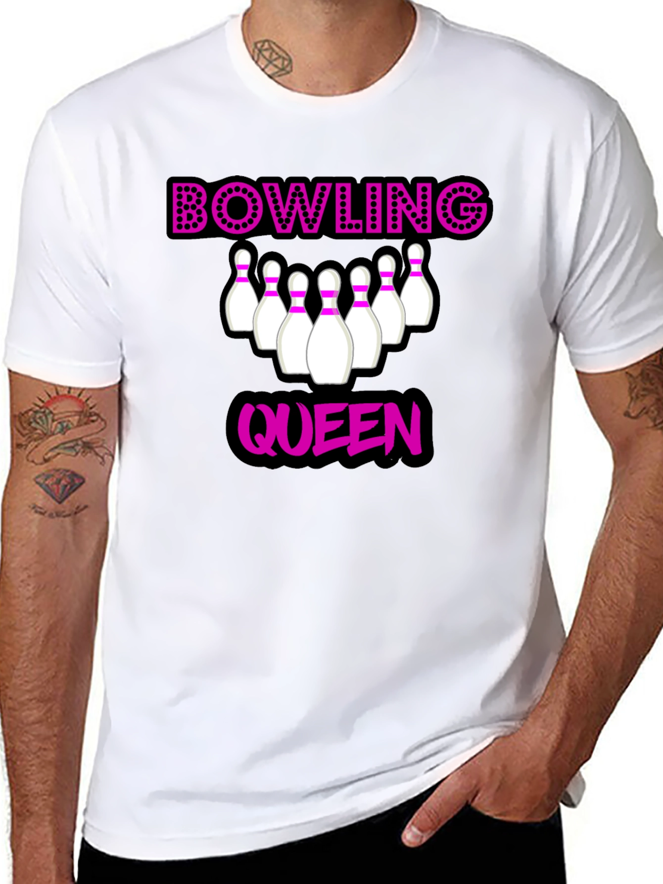 Bowling Queen Graphic Tee