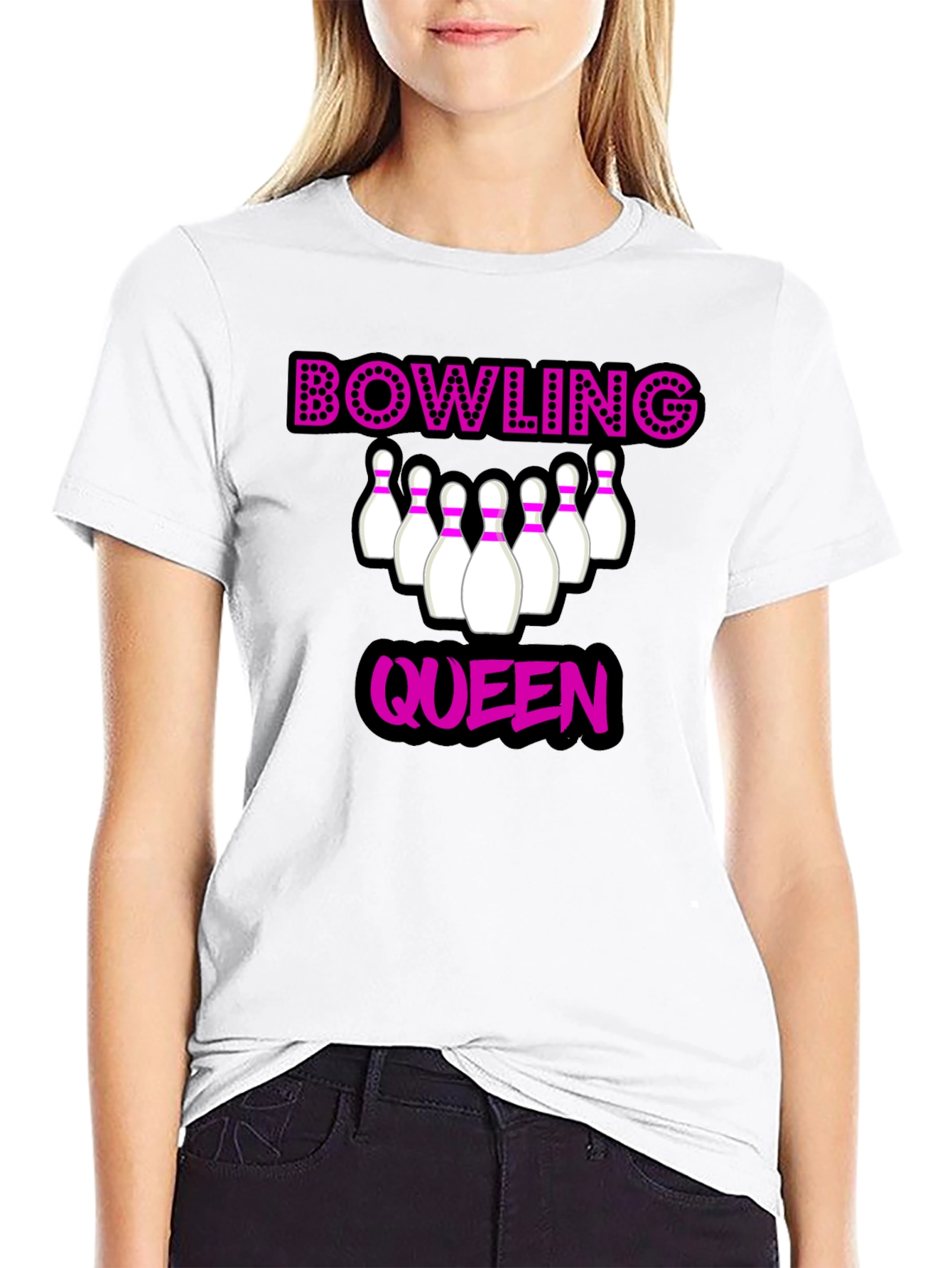 Bowling Queen Graphic Tee