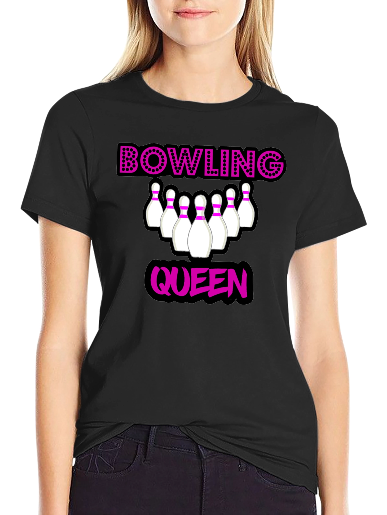 Bowling Queen Graphic Tee