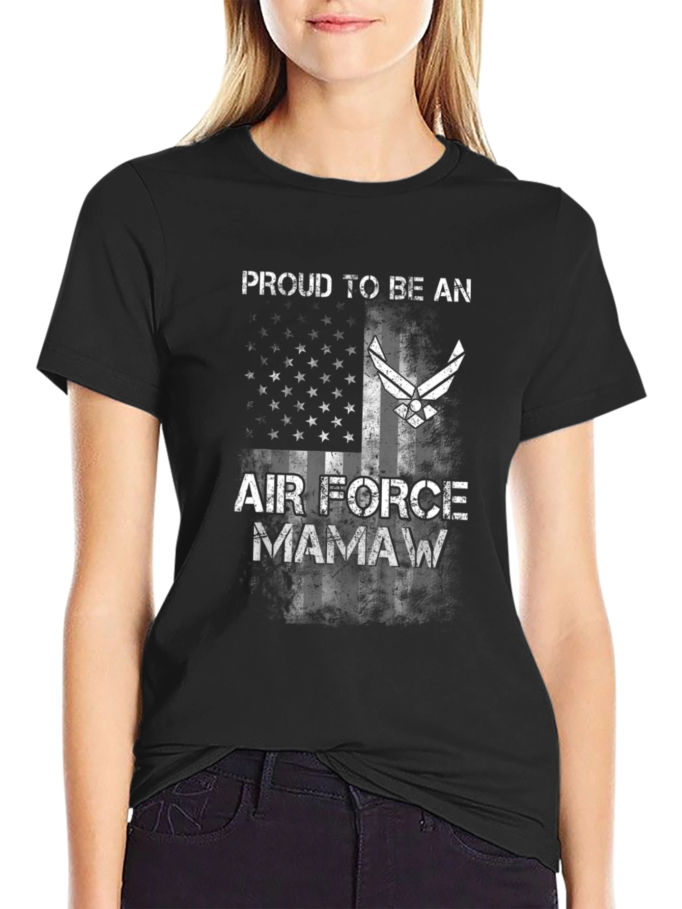 Proud Air Force Mama T-Shirt