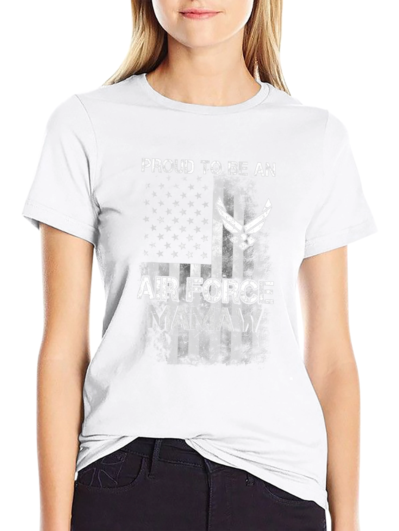 Proud Air Force Mama T-Shirt
