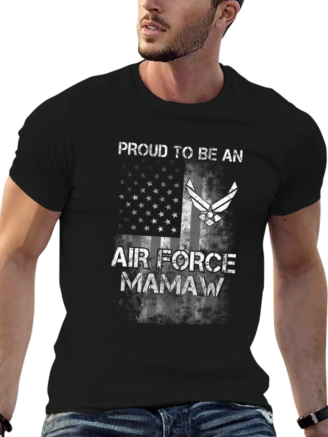 Proud Air Force Mama T-Shirt