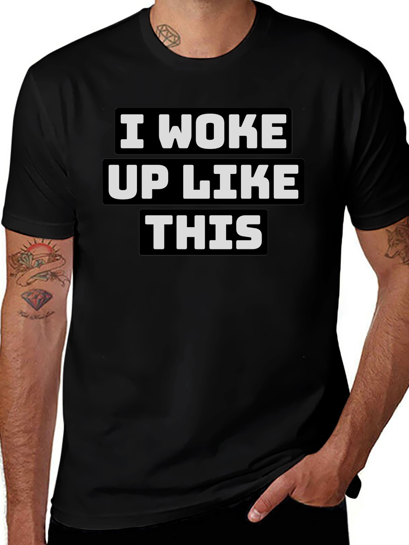 I Woke Up Like This Graphic Tee