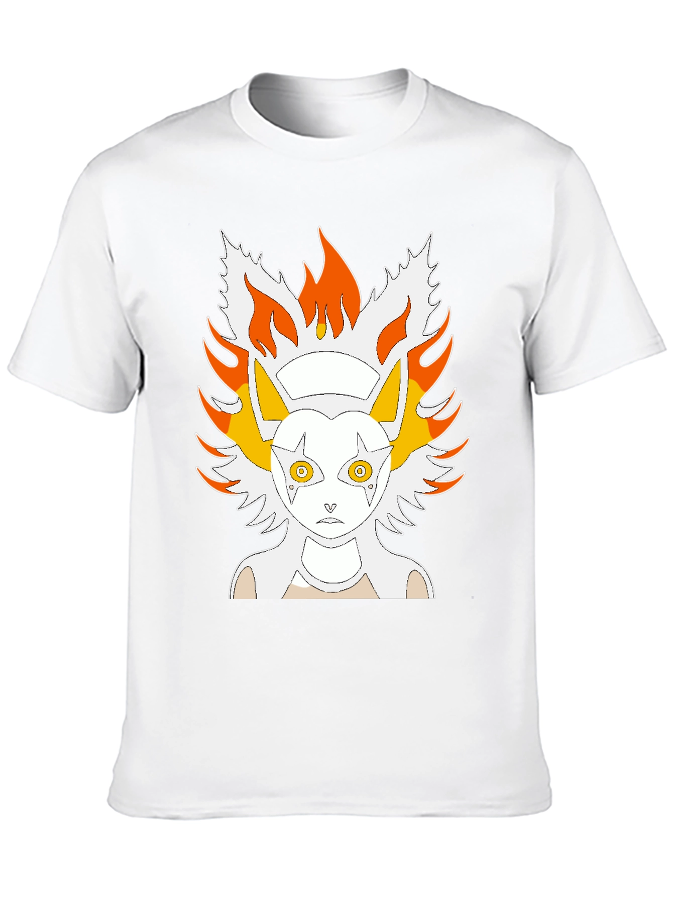 Anime Character Graphic Black T-Shirt