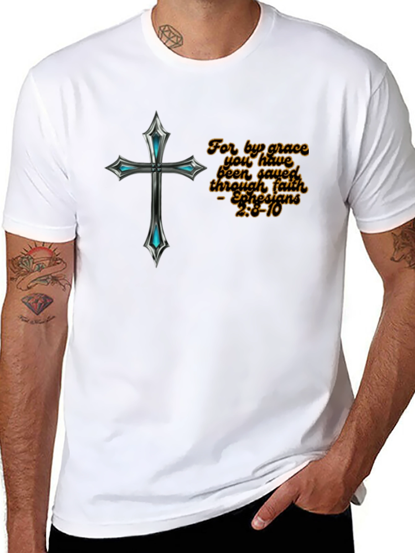Grace Through Faith Christian T-Shirt