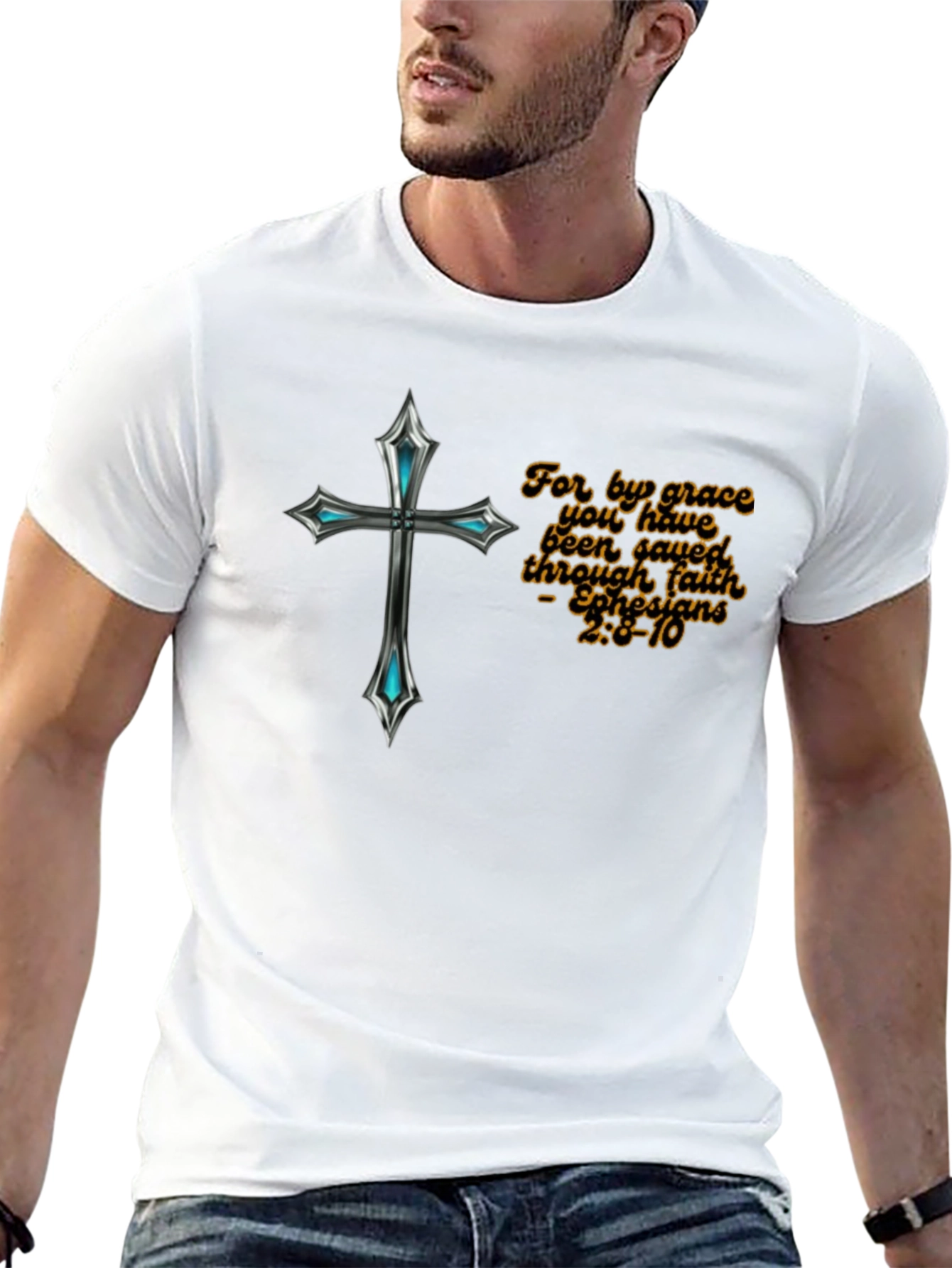 Grace Through Faith Christian T-Shirt