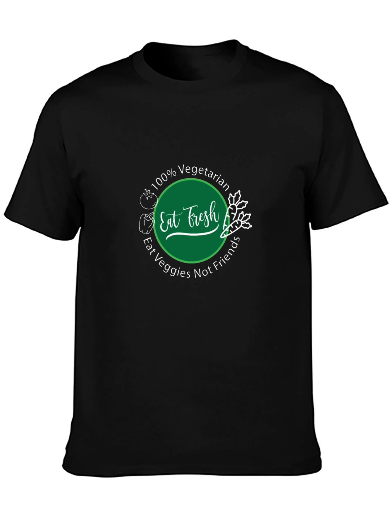 Eat Fresh Vegetarian Graphic Tee