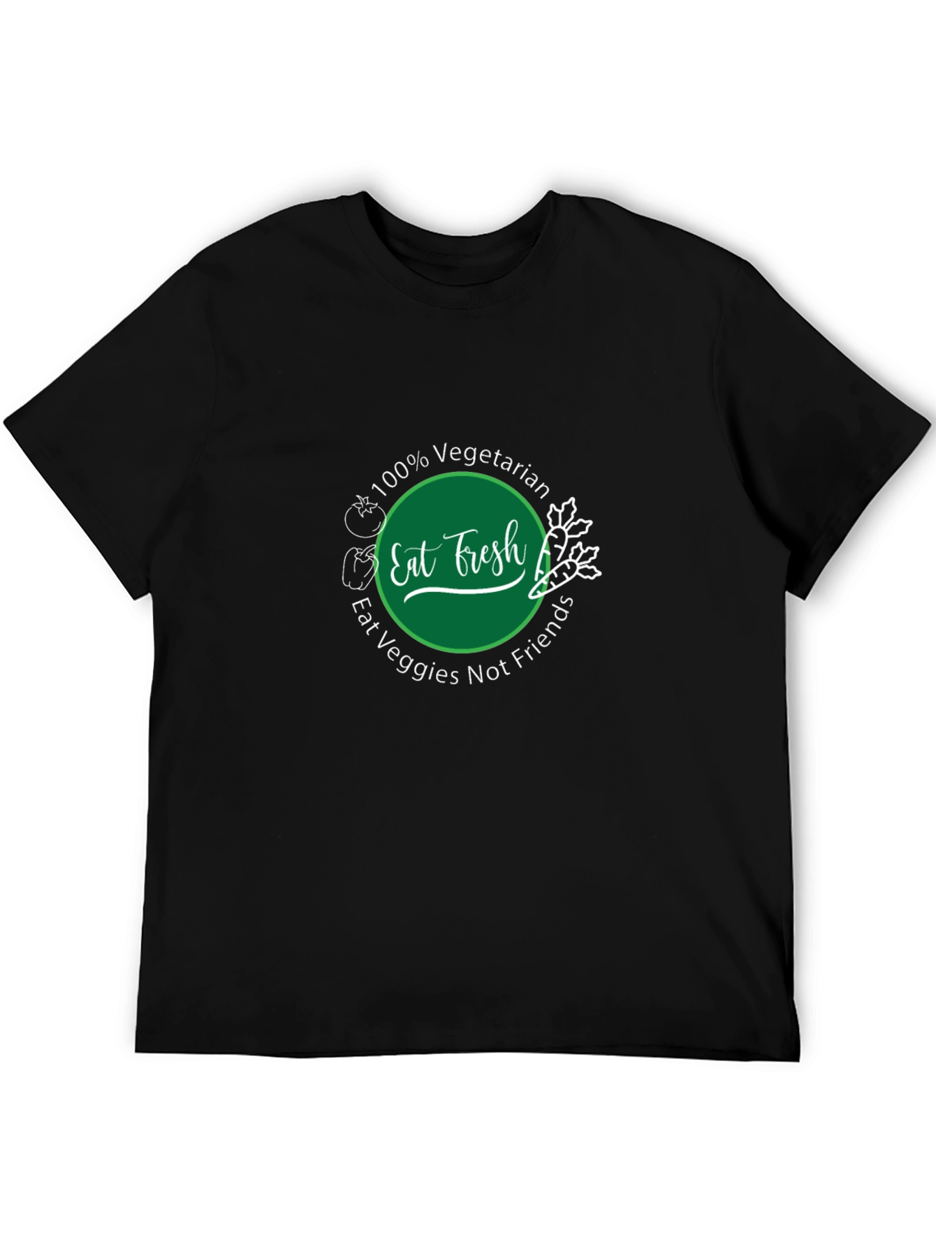 Eat Fresh Vegetarian Graphic Tee