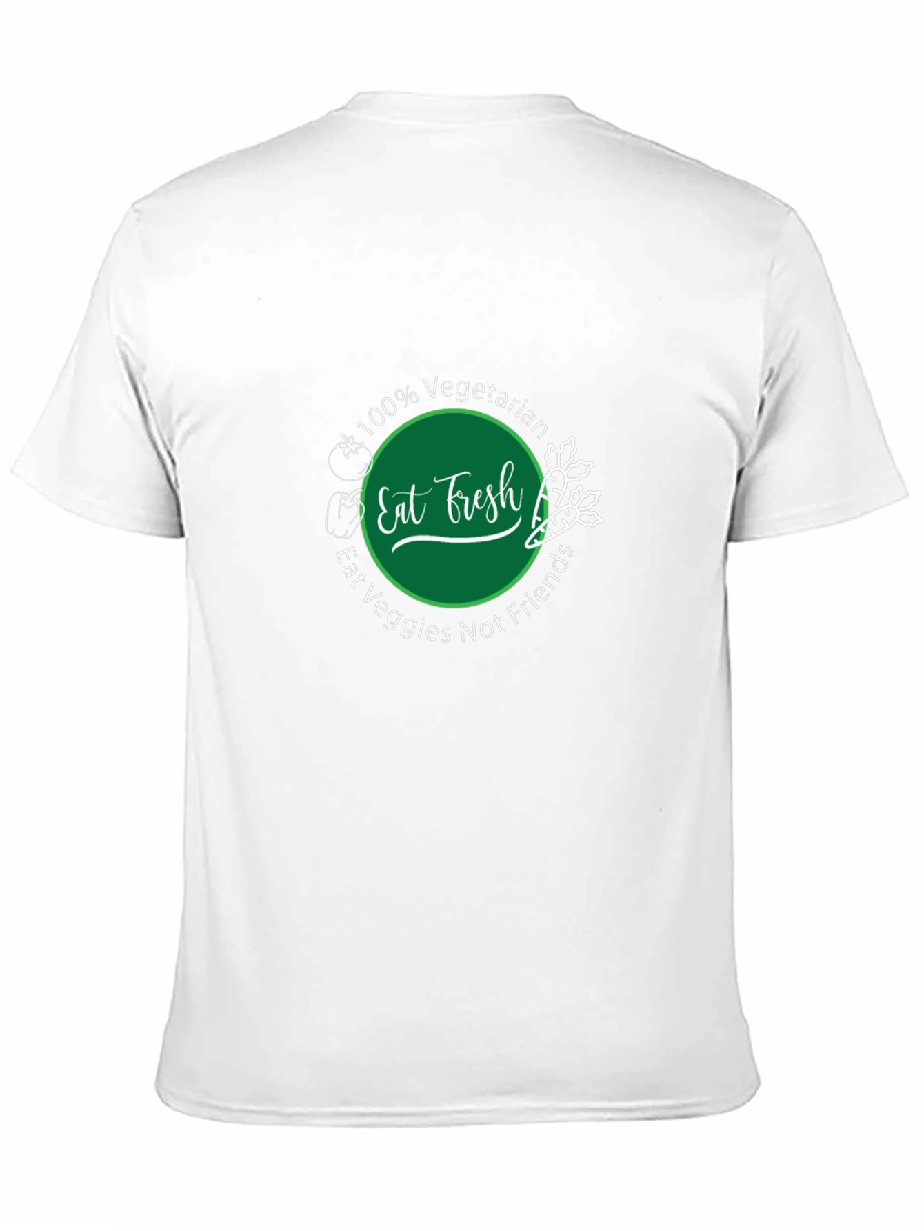 Eat Fresh Vegetarian Graphic Tee