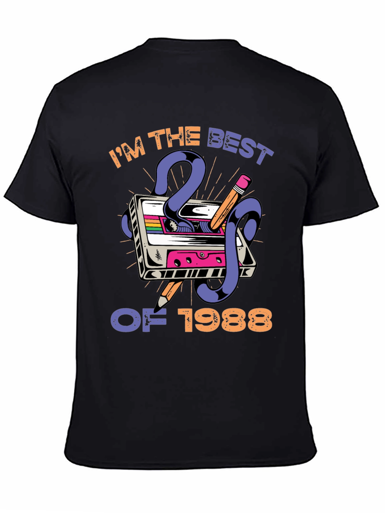 Im the Best of 1988 Cassette Tape Graphic T-Shirt