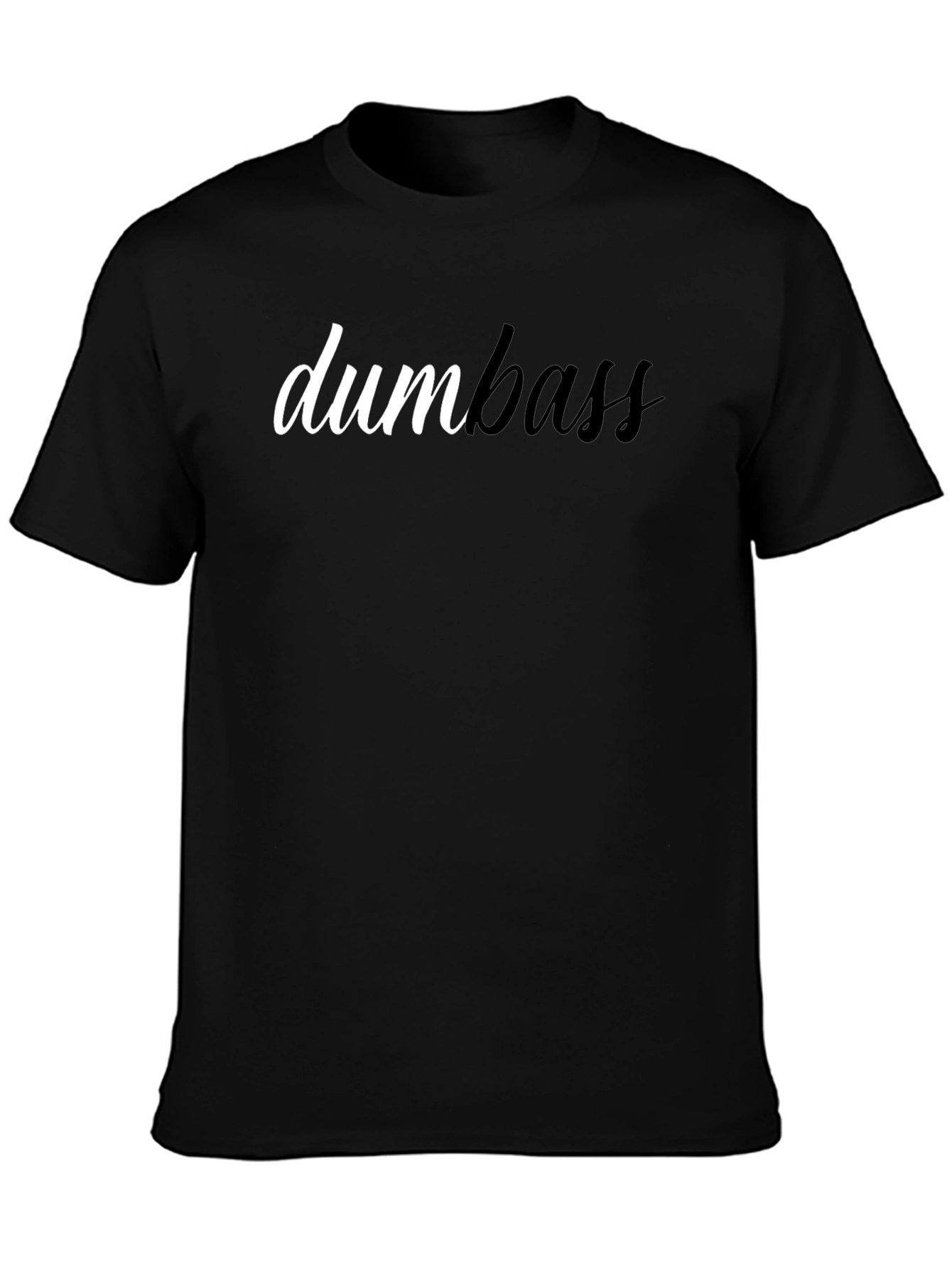 Dumbass Graphic Tee - Casual Black T-Shirt