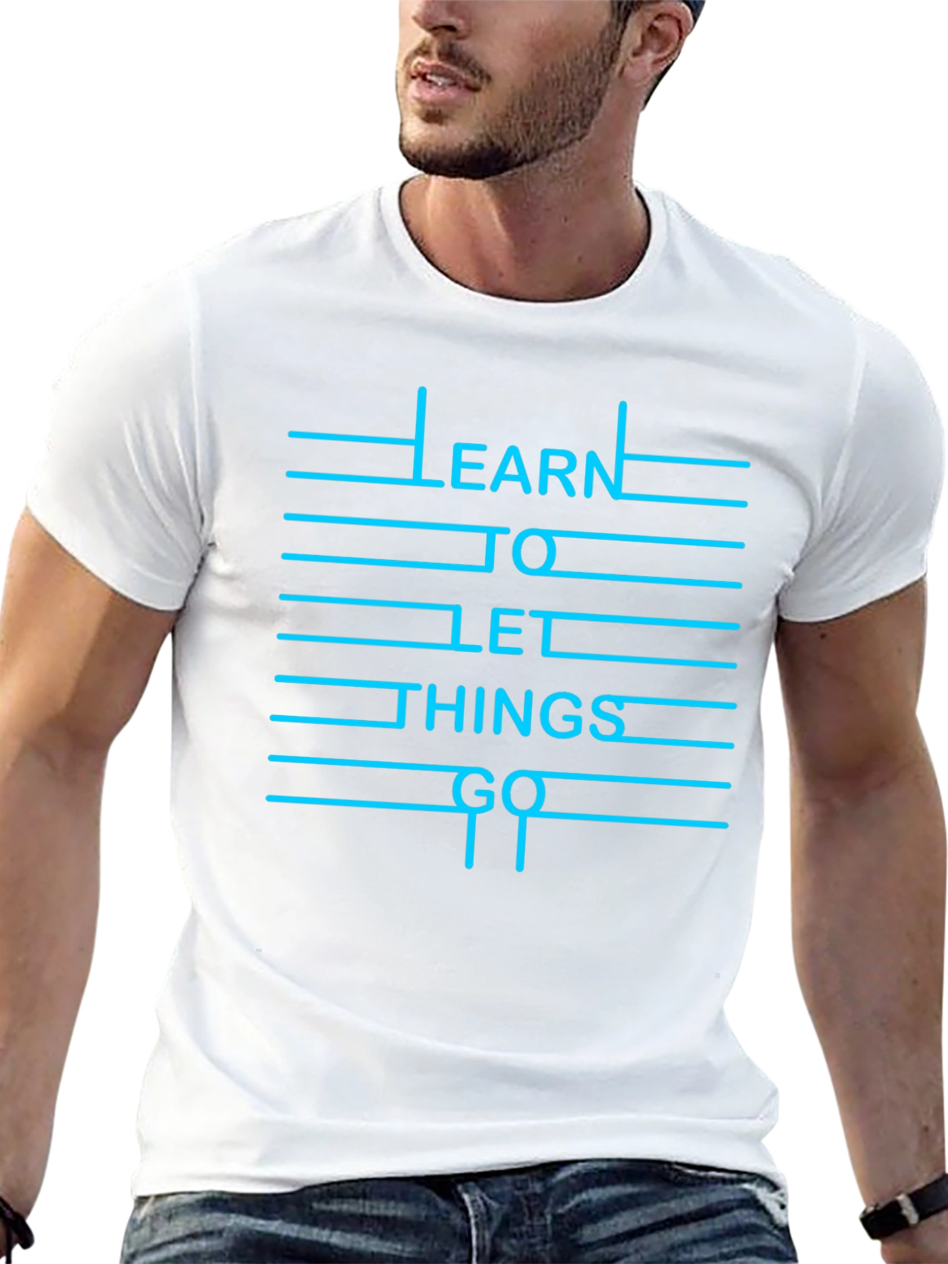 Learn To Let Things Go Graphic Tee