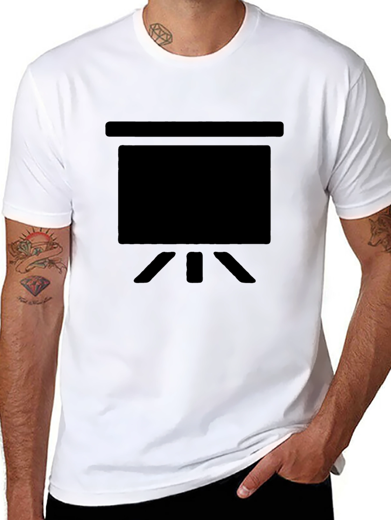 Presentation Board Black T-Shirt