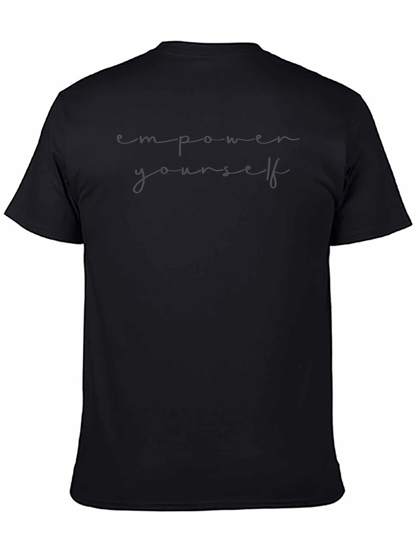 Empower Yourself Black Graphic Tee