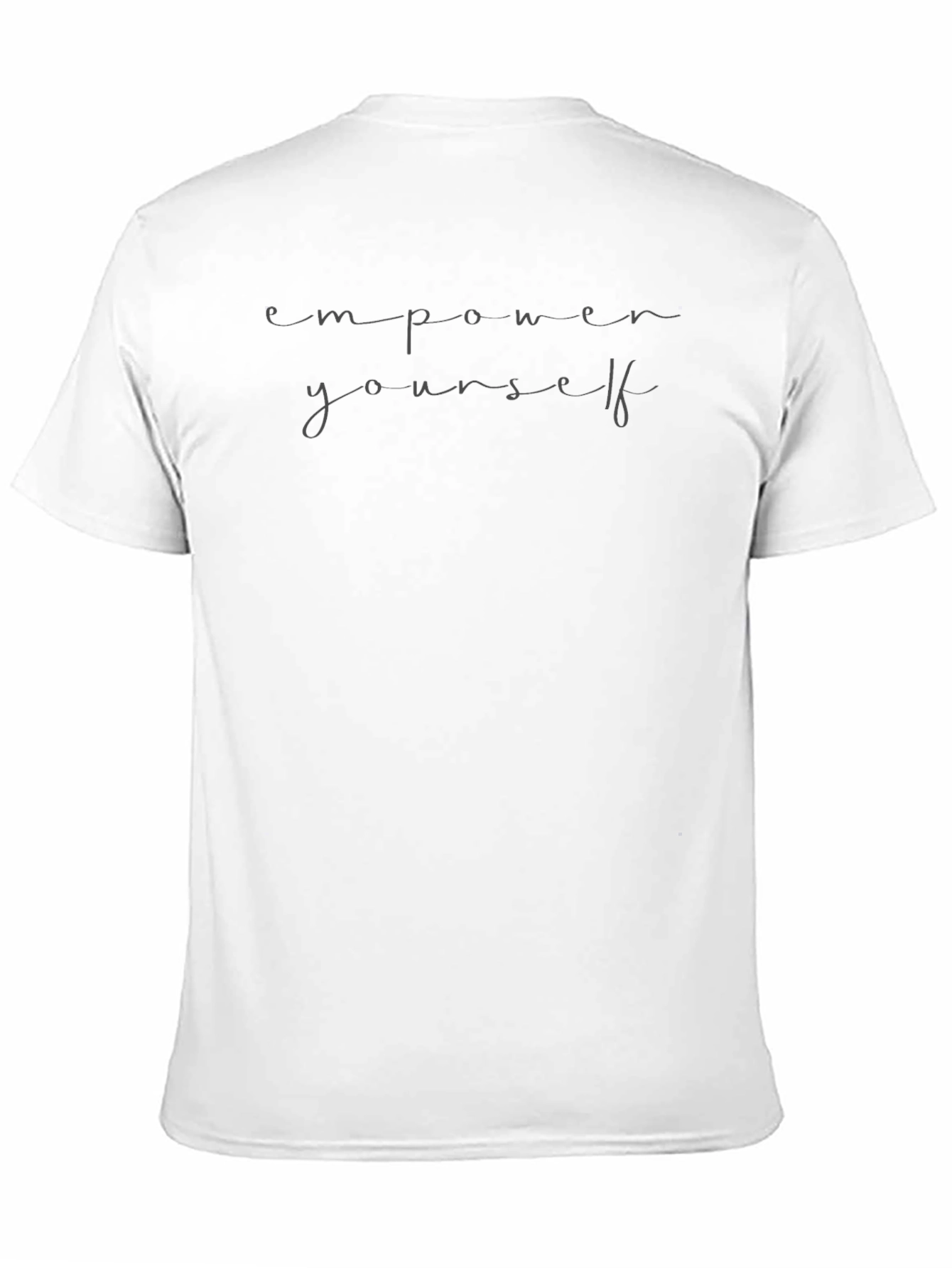 Empower Yourself Black Graphic Tee